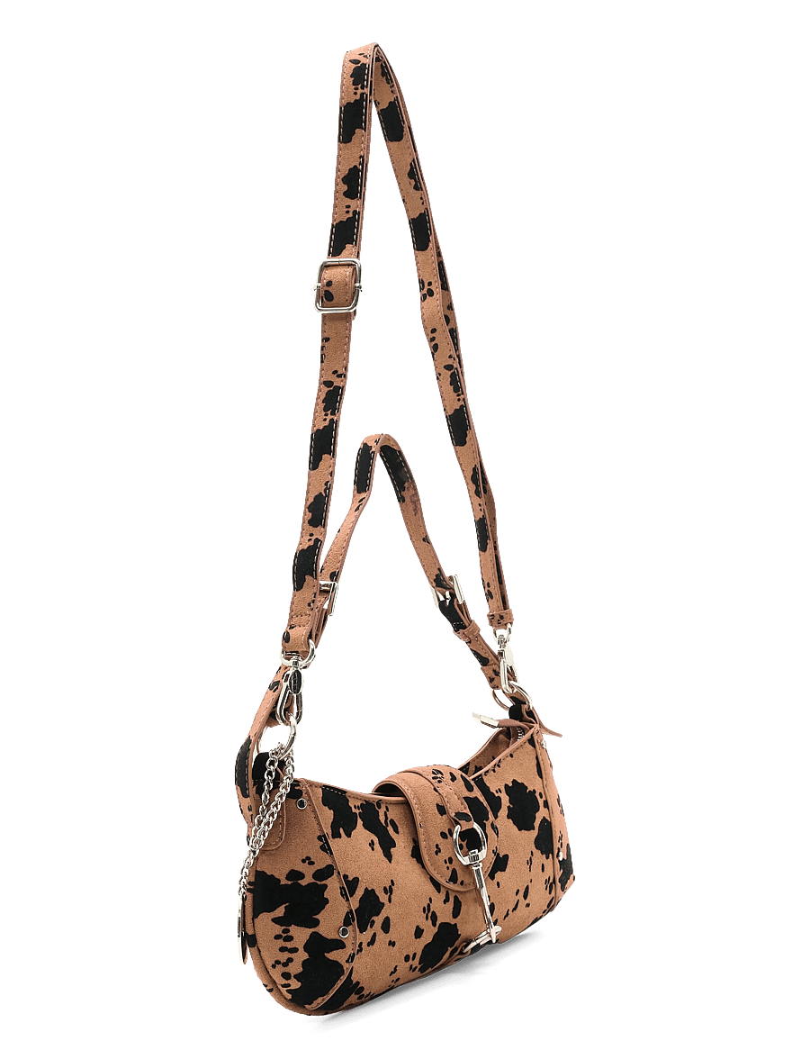 Tamaris Bags - TAS Marina Suede - håndtasker - cognac black - 2