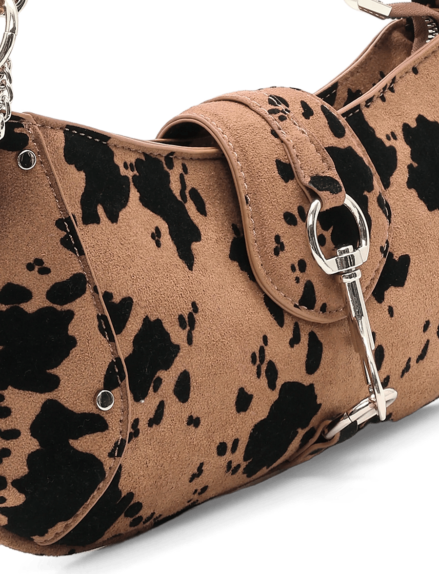 Tamaris Bags - TAS Marina Suede - håndtasker - cognac black - 3