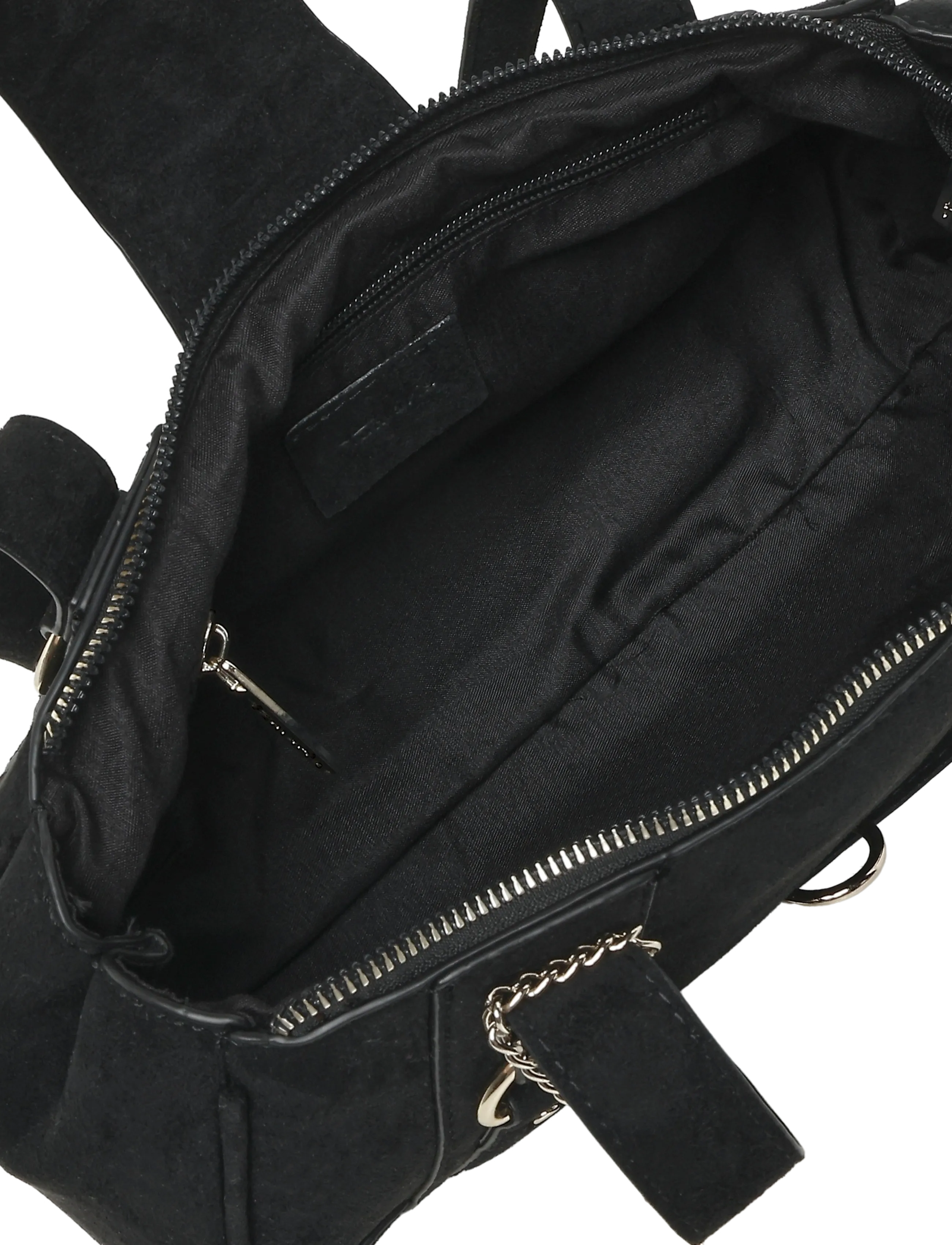 Tamaris Bags - TAS Marina Suede - særlige begivenheder - black - 4
