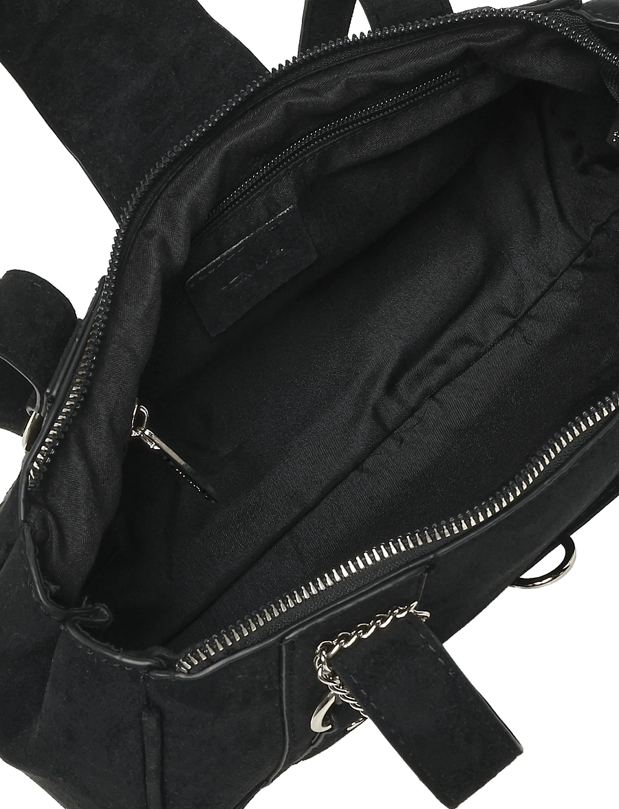 Tamaris Bags - TAS Marina Suede - særlige begivenheder - black - 4
