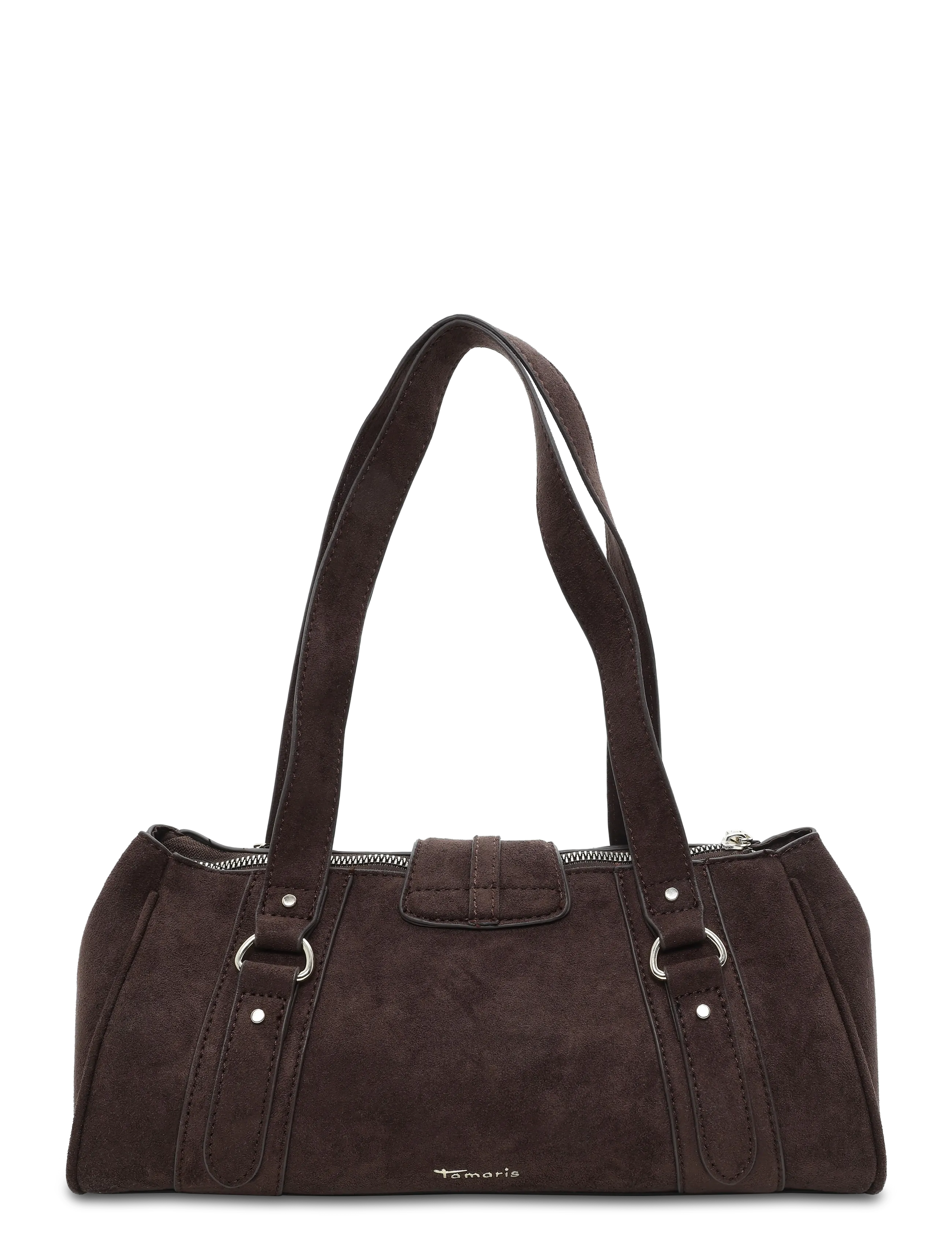 Tamaris Bags TAS Marina Suede - Håndtasker - BROWN / brown