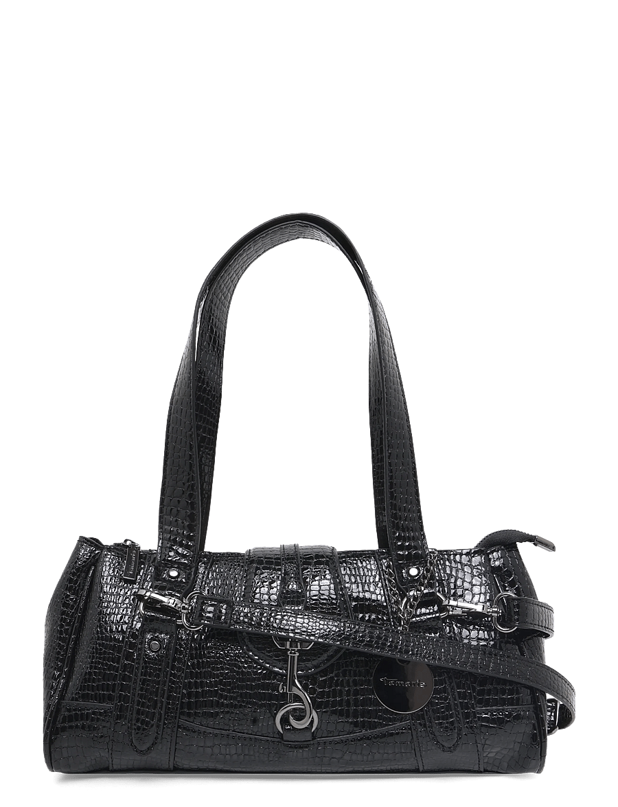 Tamaris Bags - TAS Marina Snake - vardagsstil - black - 0