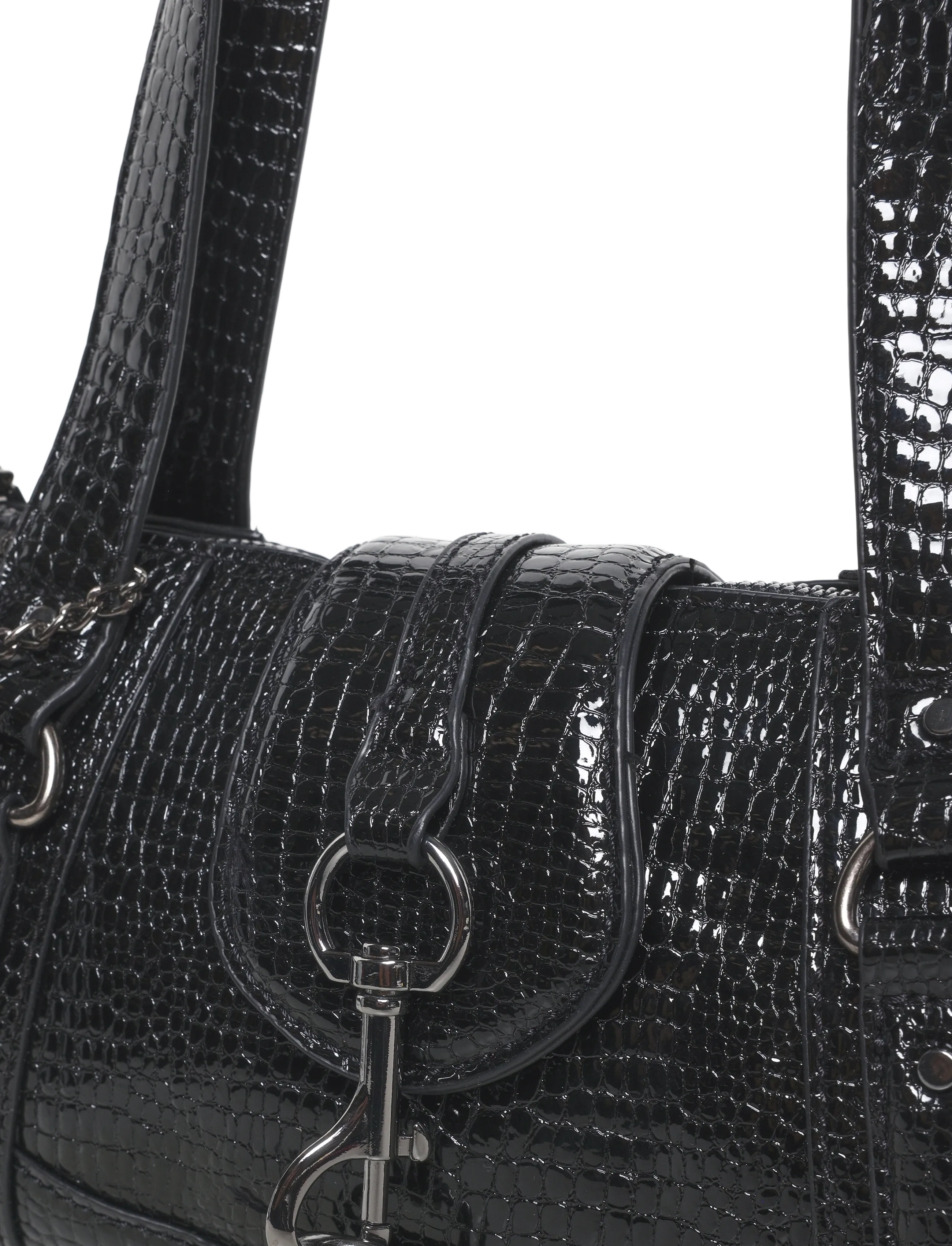 Tamaris Bags - TAS Marina Snake - vardagsstil - black - 2
