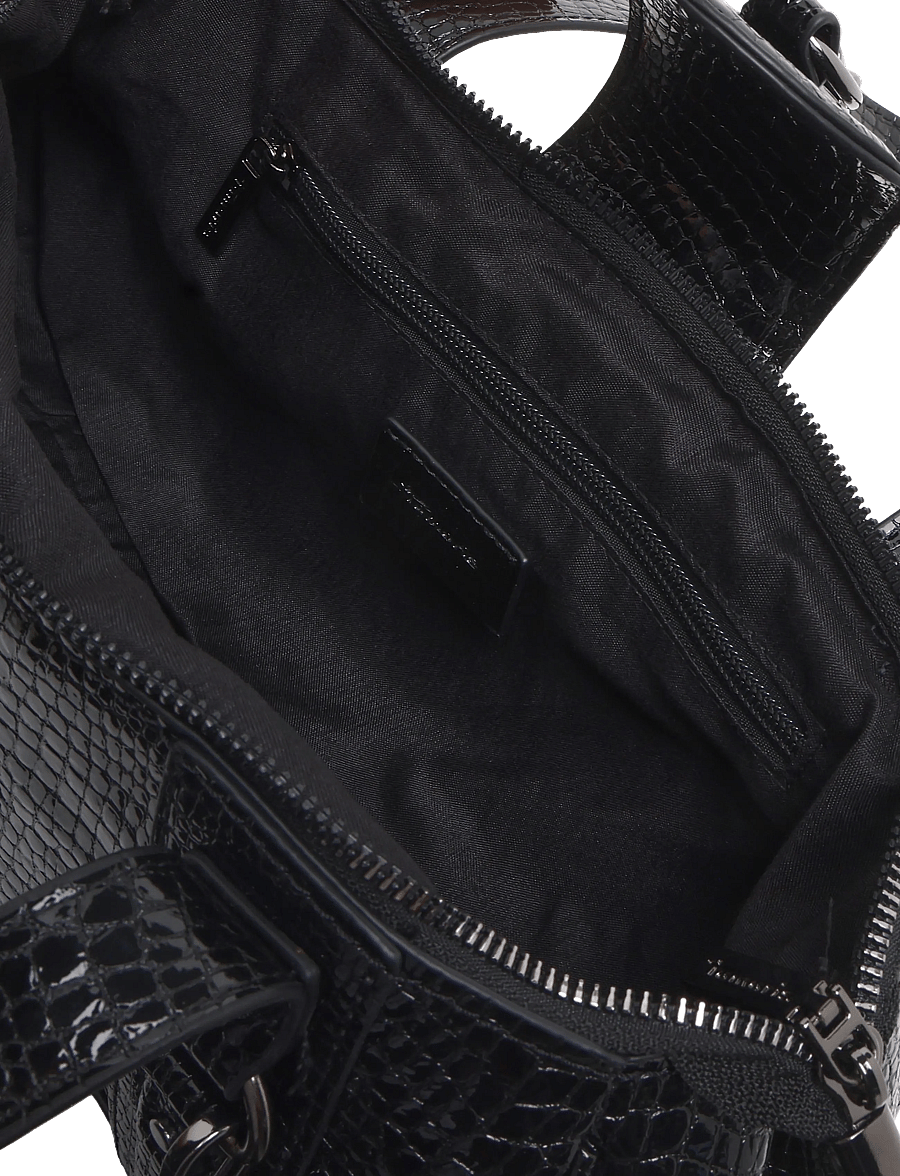 Tamaris Bags - TAS Marina Snake - vardagsstil - black - 3