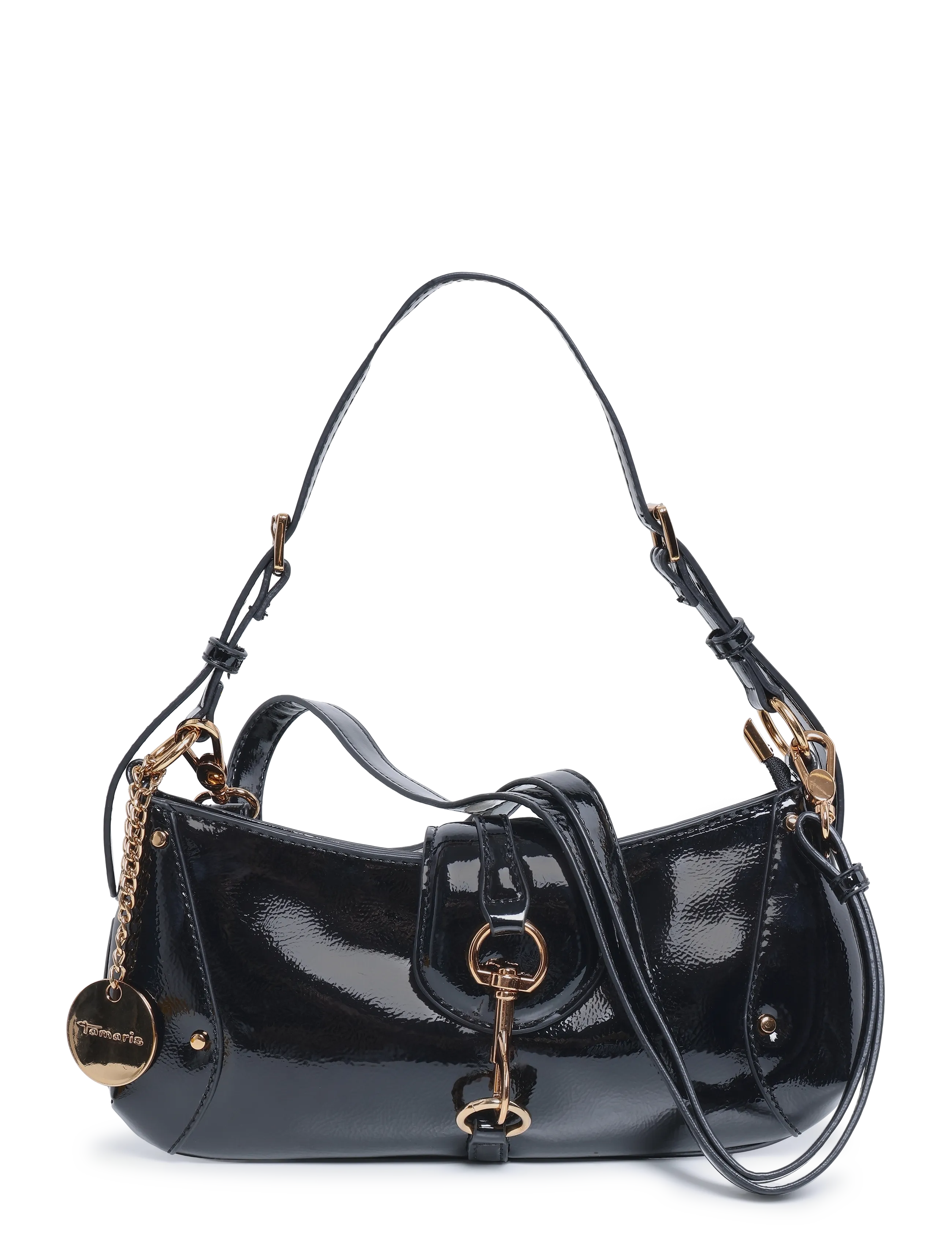 Tamaris Bags TAS Marina Patent - Väskor - BLACK / black