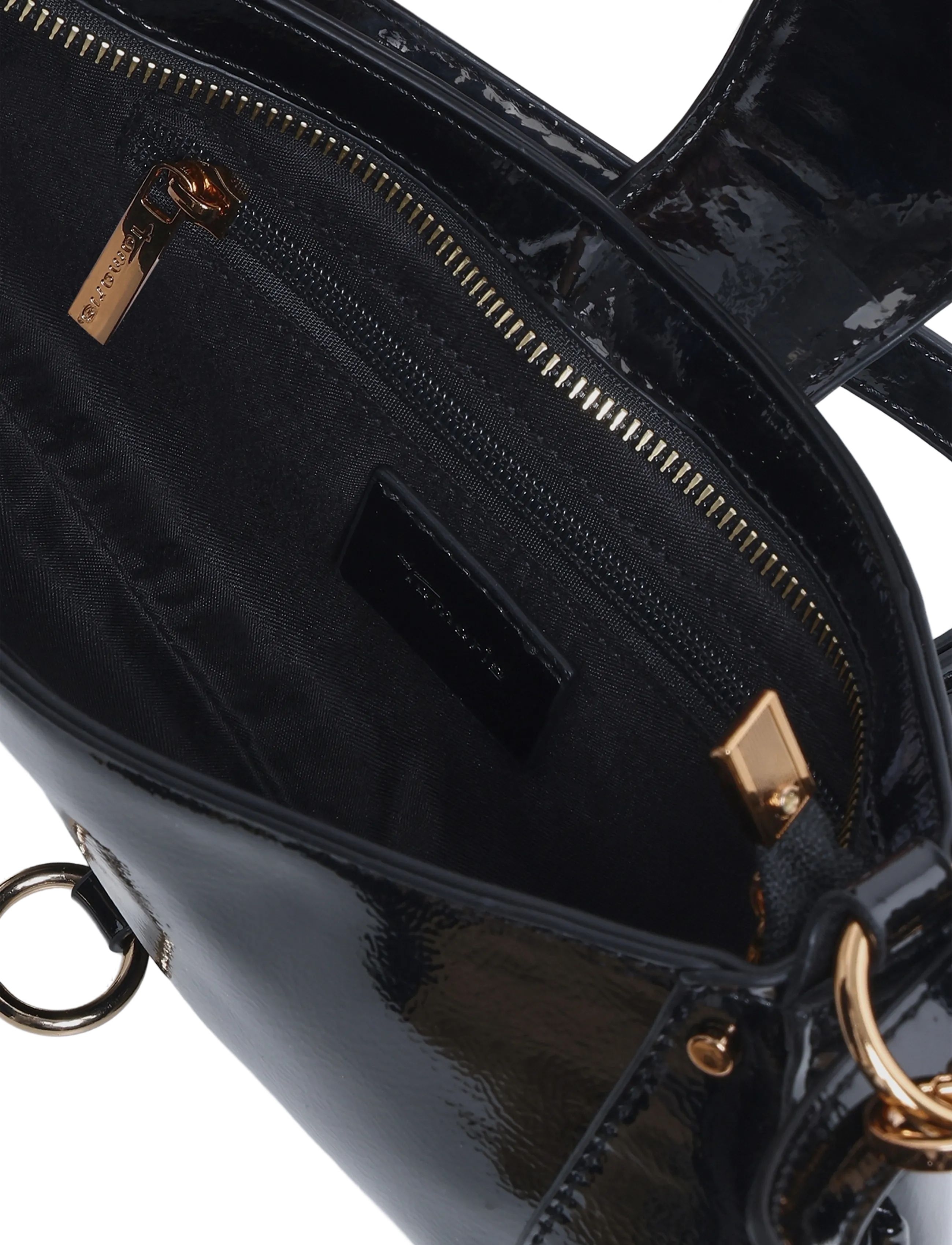 Tamaris Bags - TAS Marina Patent - vardagsstil - black - 3