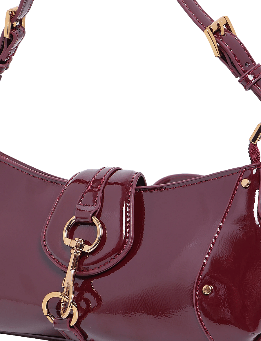 Tamaris Bags - TAS Marina Patent - vardagsstil - wine - 2