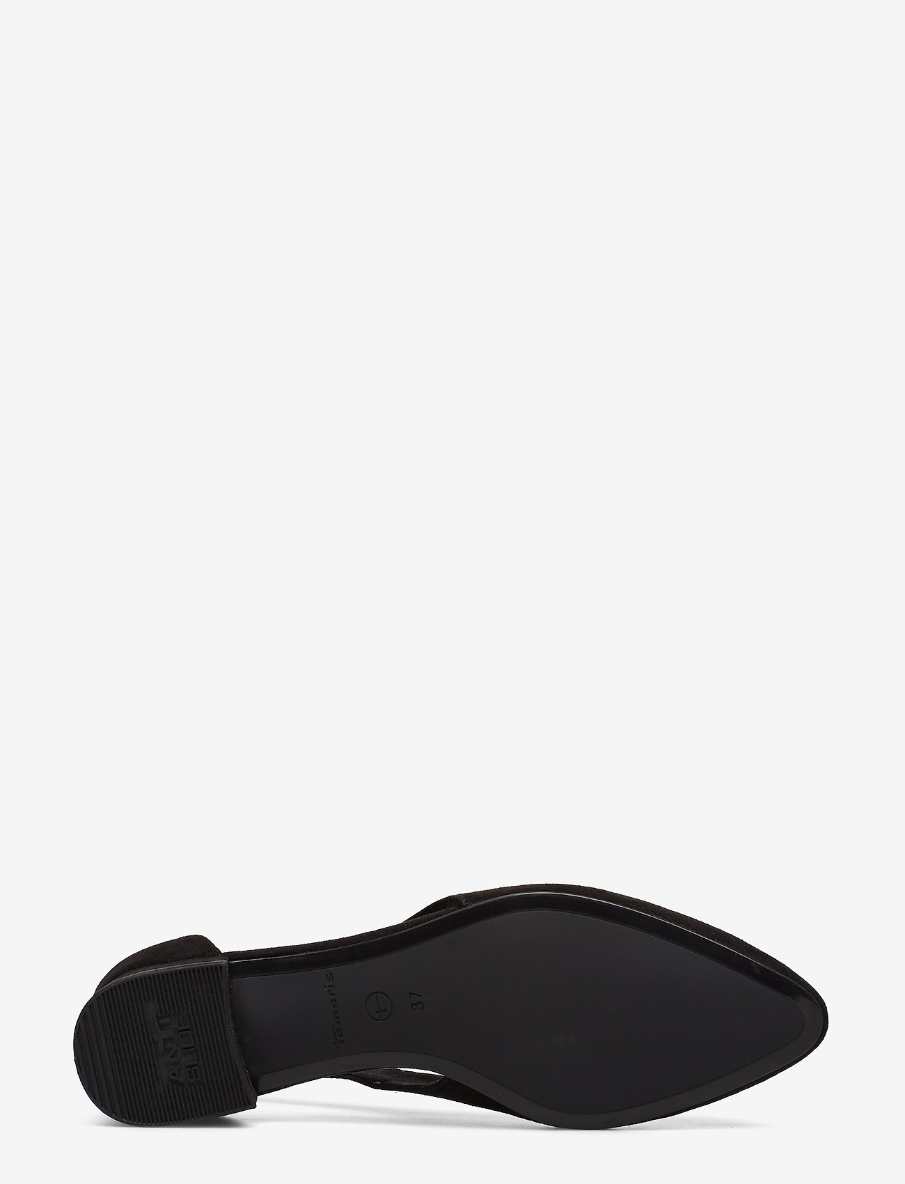 Tamaris - Woms Ballerina - black suede - 4