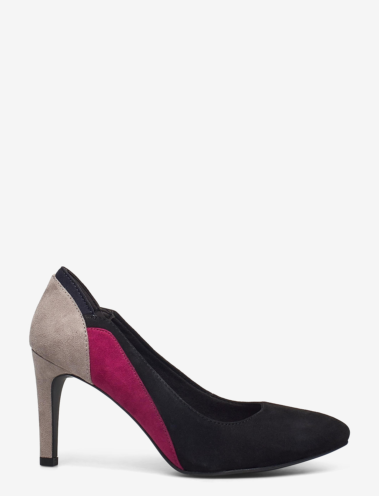 Tamaris - Woms Court Shoe - black comb - 1