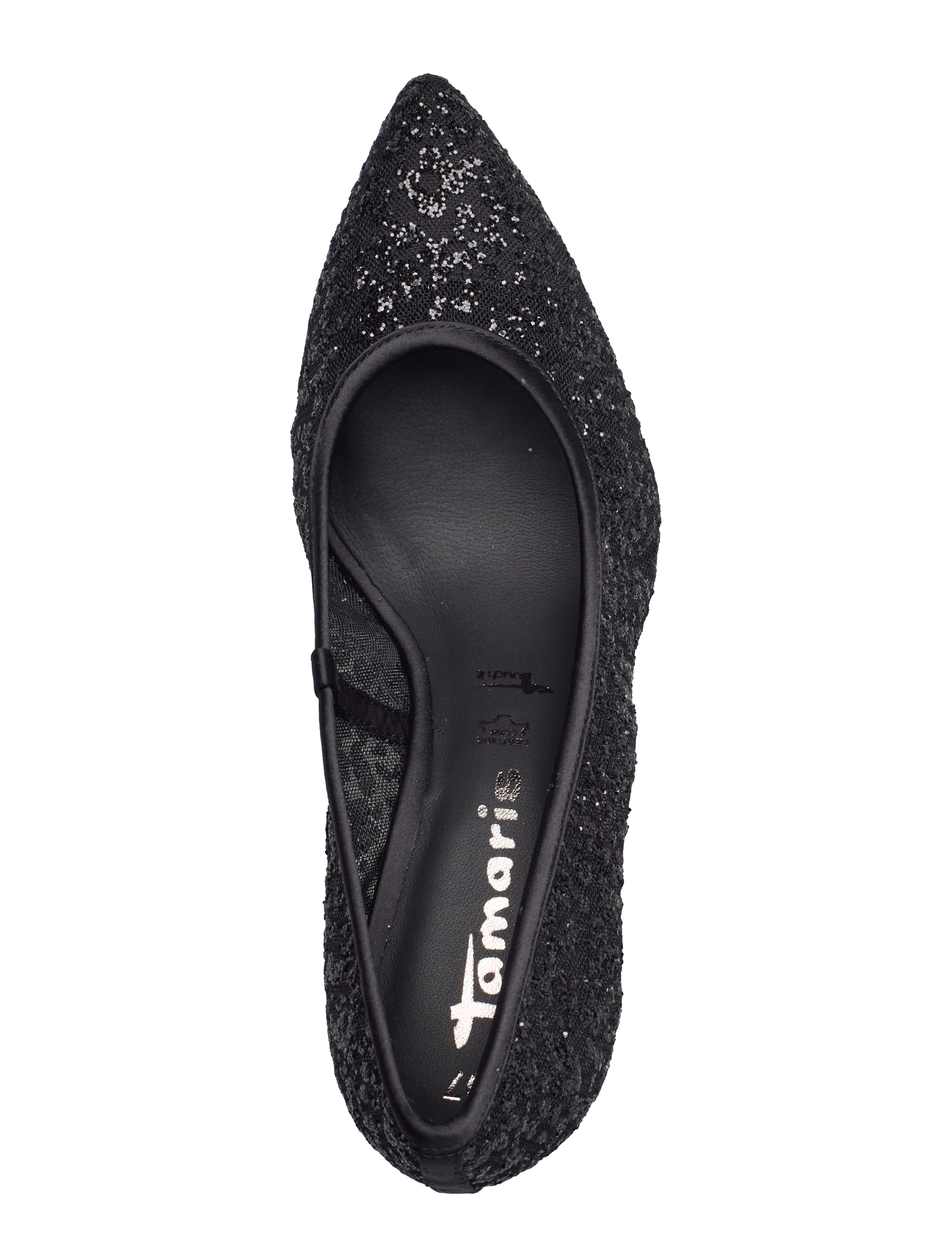 Tamaris - Woms Court Shoe - black glam - 3