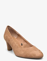 Tamaris - Woms Court Shoe - party wear at outlet prices - camel - 0