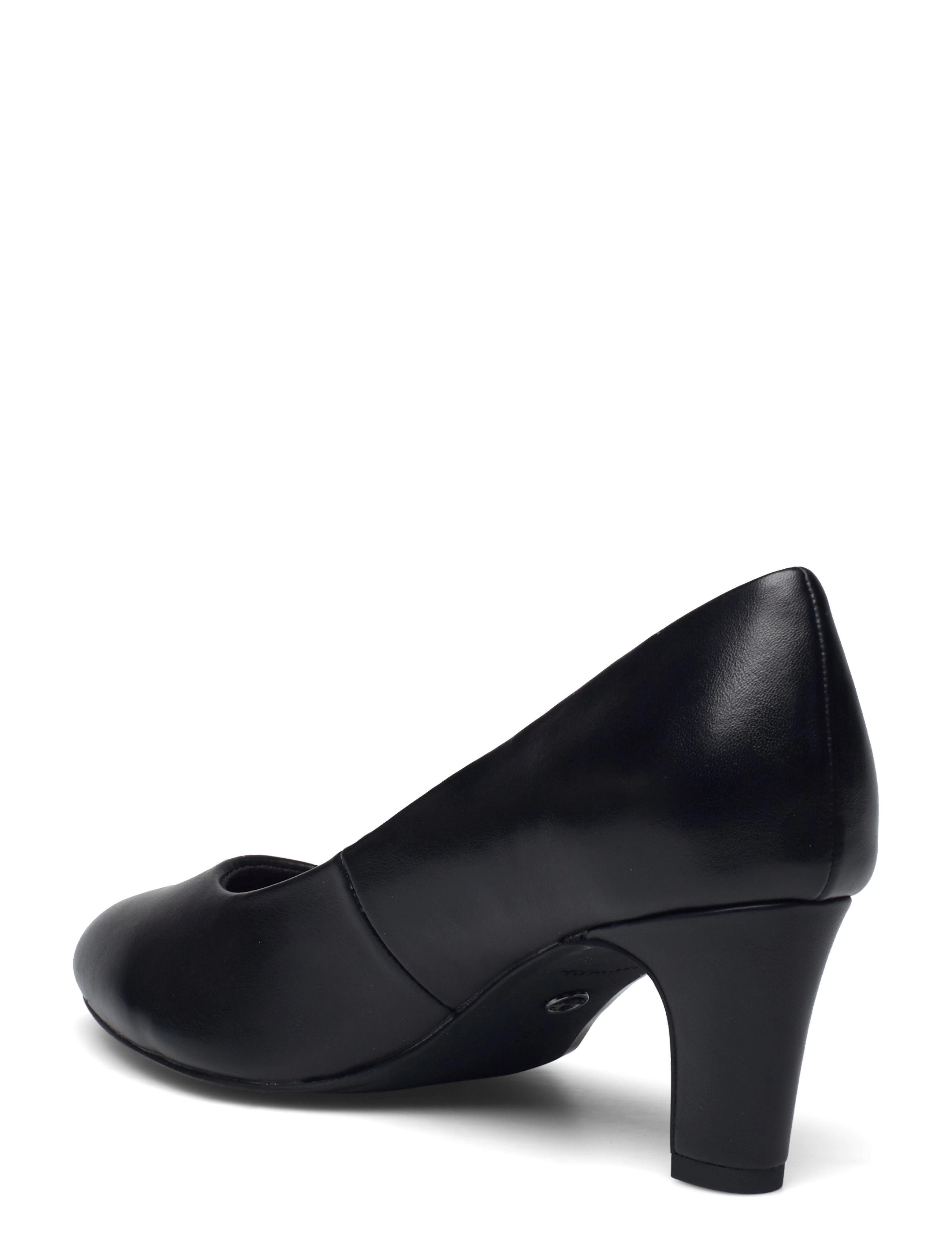 Tamaris - Woms Court Shoe - black matt - 2