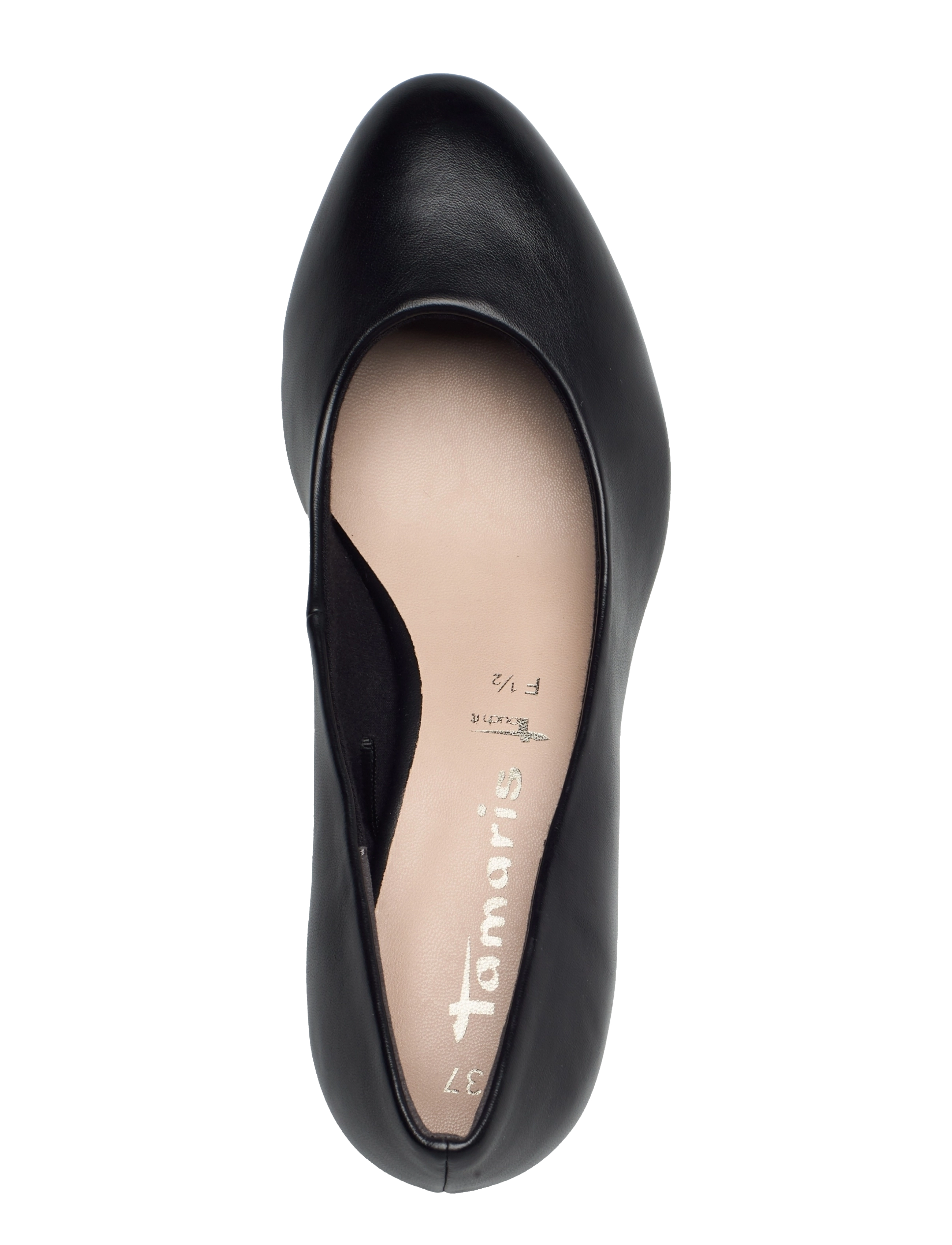 Tamaris - Woms Court Shoe - black matt - 3