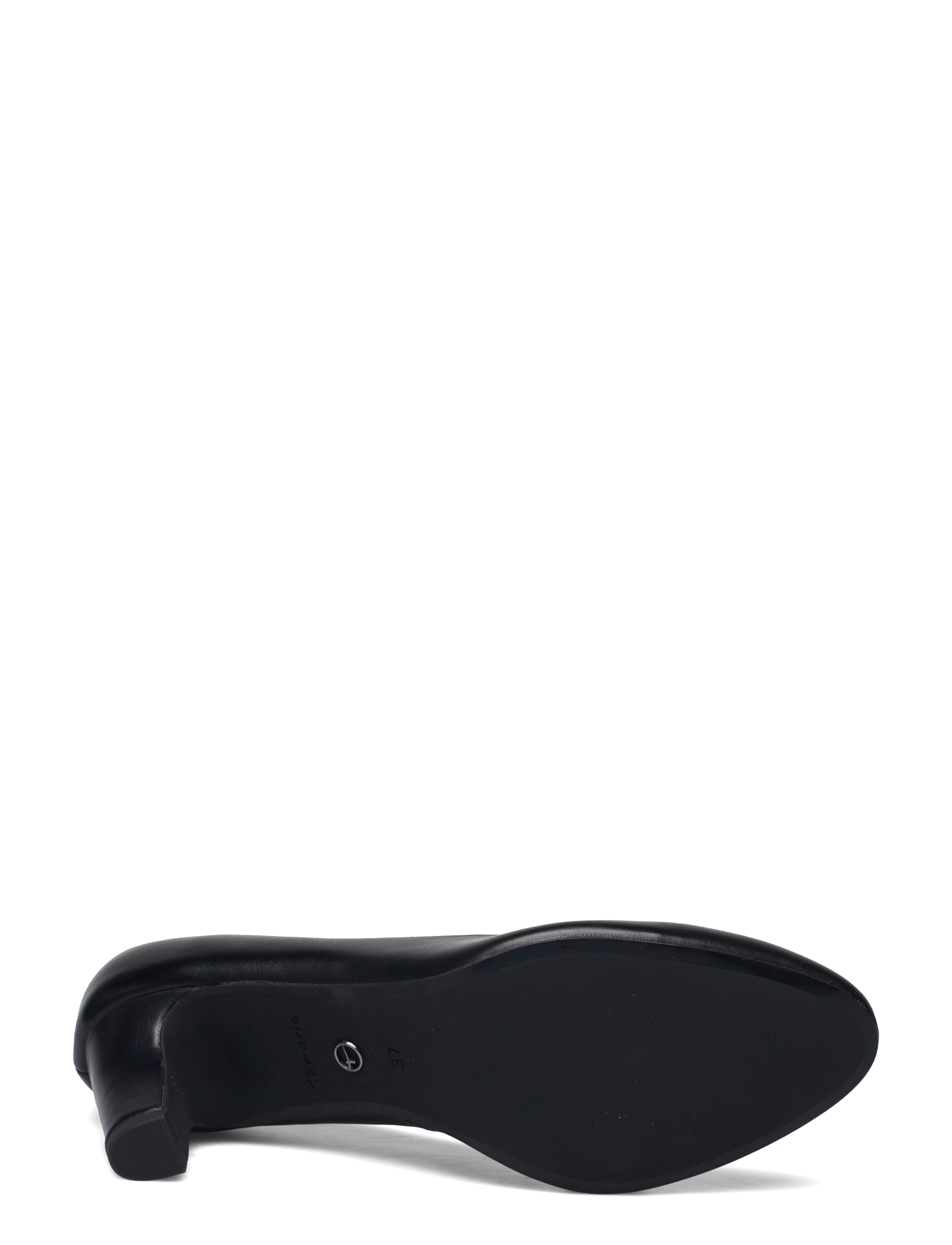 Tamaris - Woms Court Shoe - black matt - 4