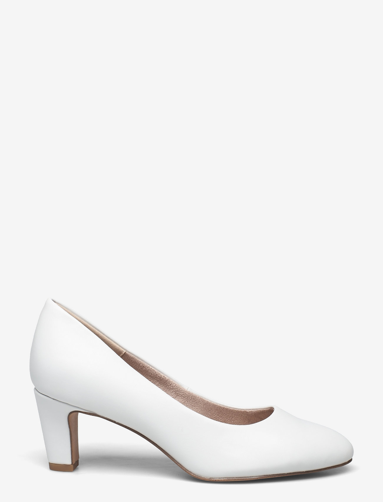 Tamaris - Woms Court Shoe - white matt - 1