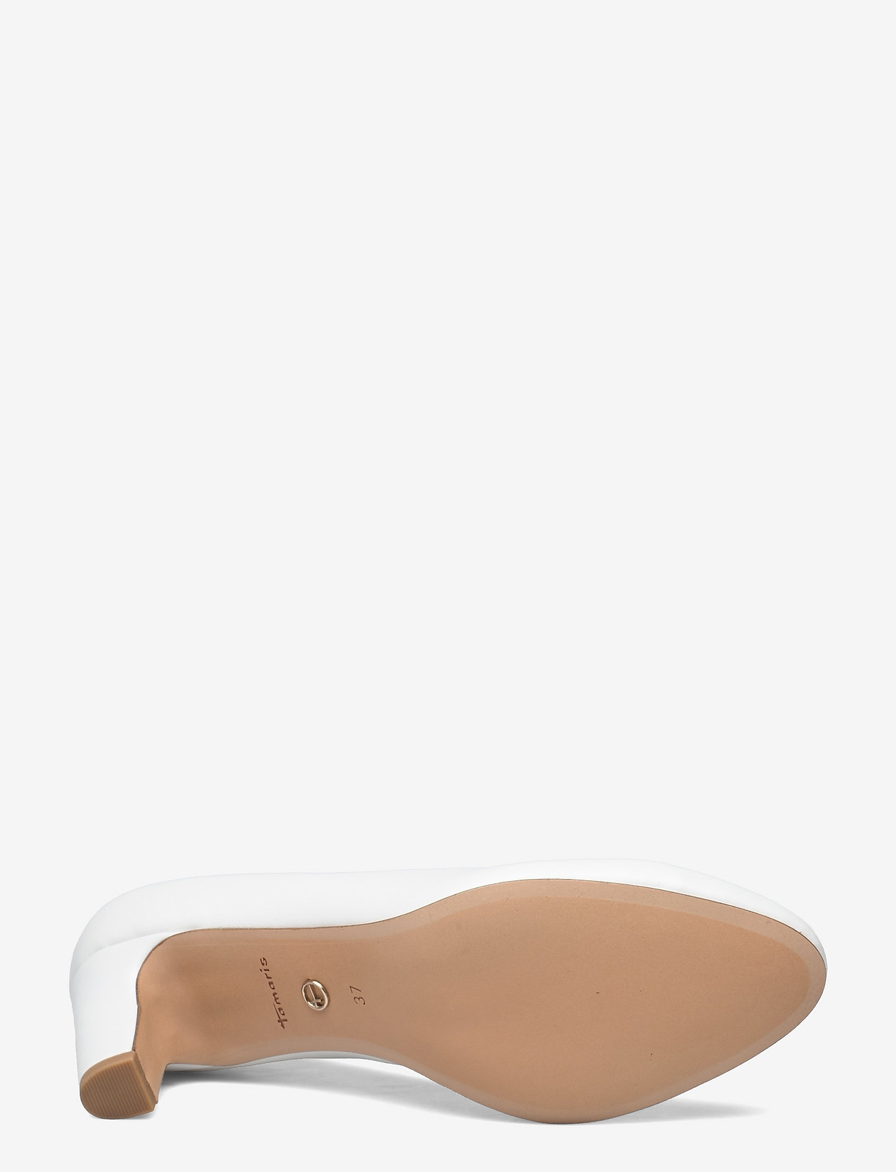 Tamaris - Woms Court Shoe - white matt - 4