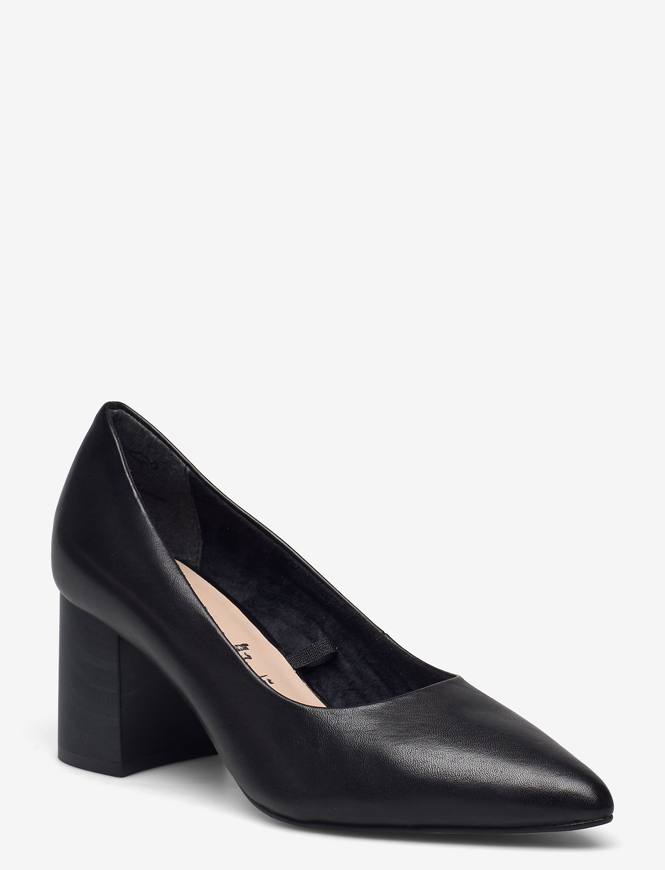 Tamaris - Woms Court Shoe - black leather - 0