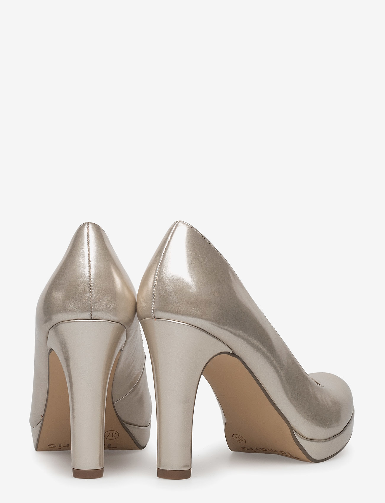 Tamaris - Woms Court Shoe - light gold - 4