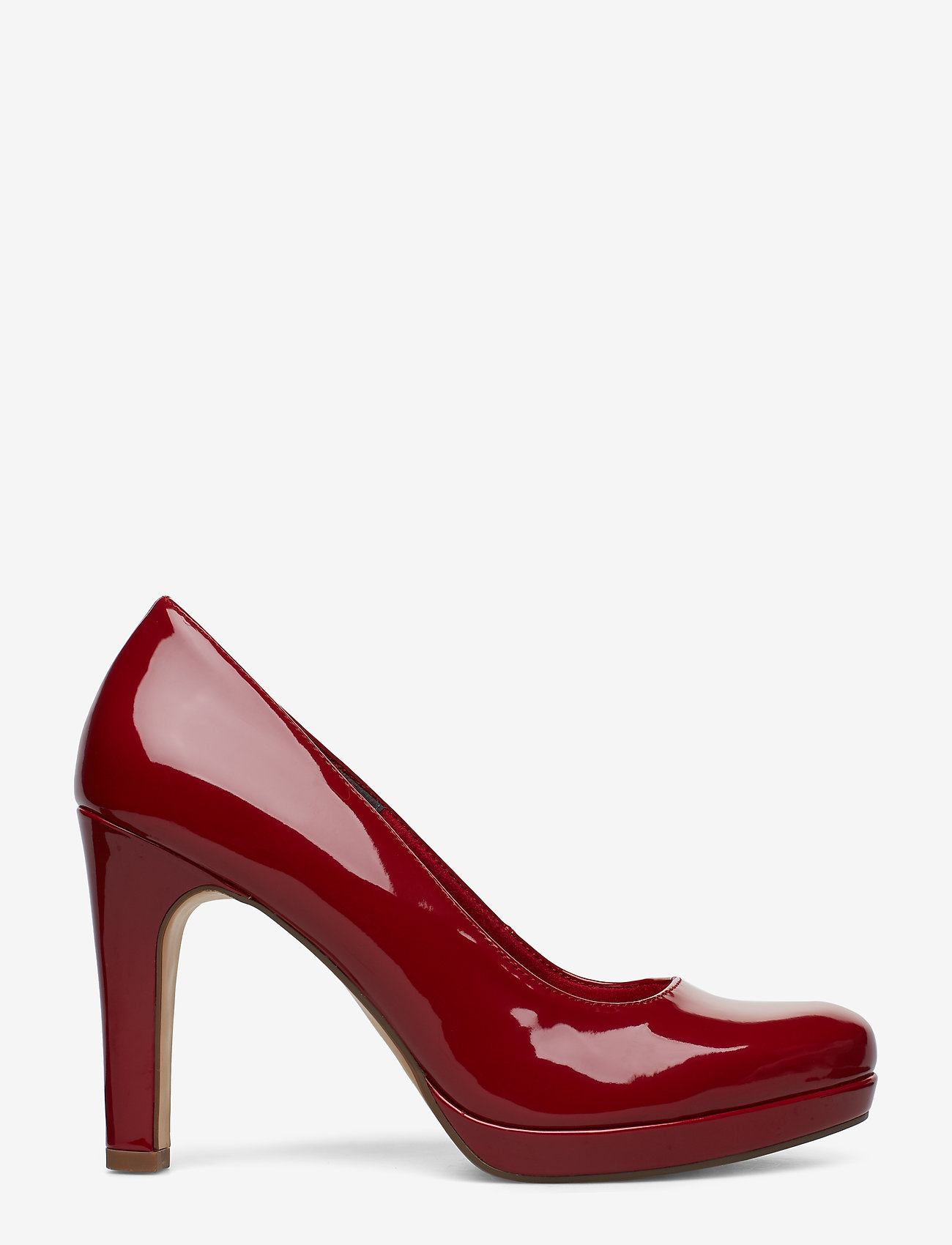 Tamaris - Woms Court Shoe - scarlet patent - 1