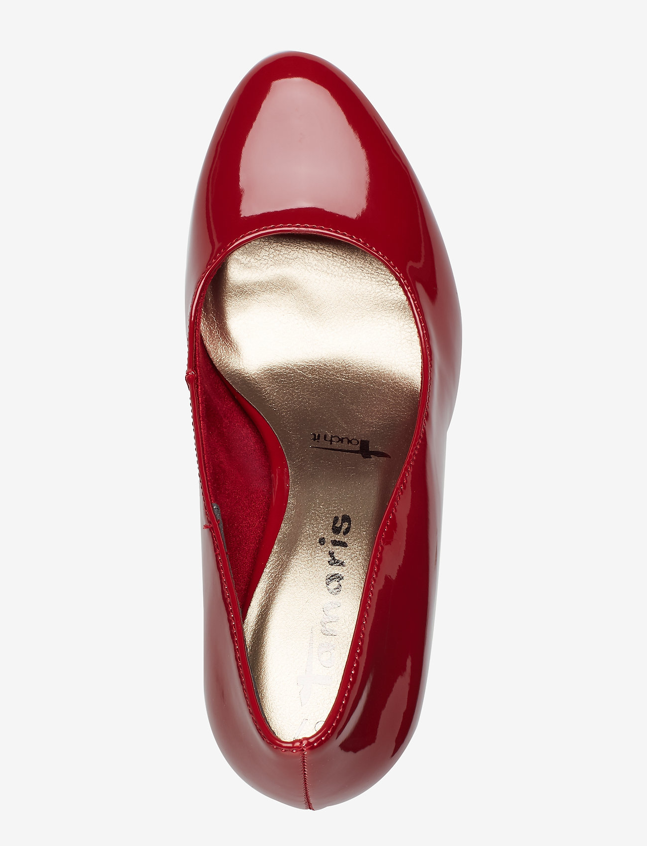 Tamaris - Woms Court Shoe - scarlet patent - 3