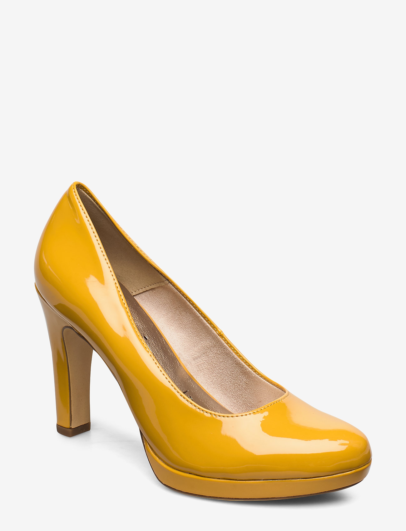 Tamaris - Woms Court Shoe - saffron patent - 0