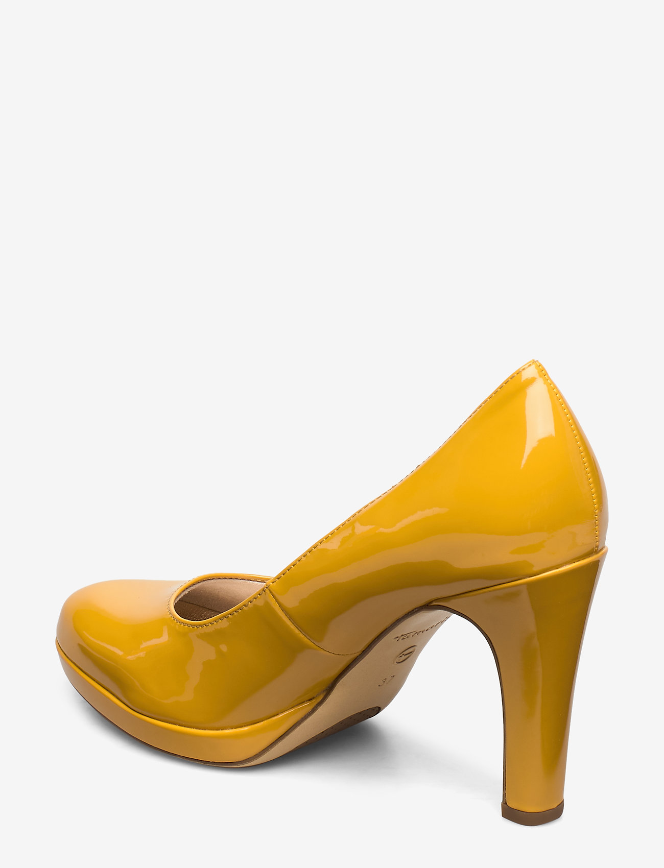 Tamaris - Woms Court Shoe - saffron patent - 1