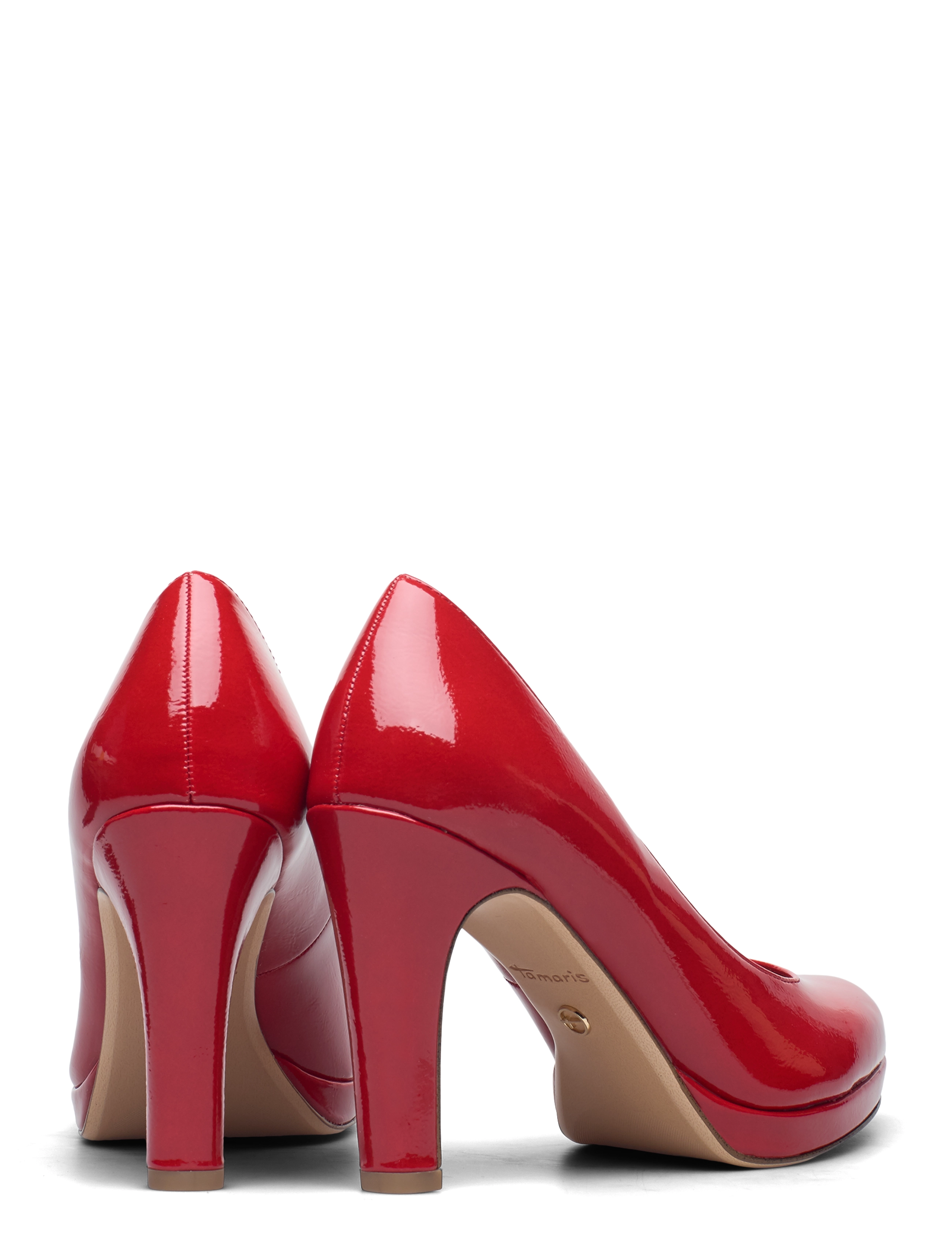 Tamaris - Woms Court Shoe - chili patent - 3