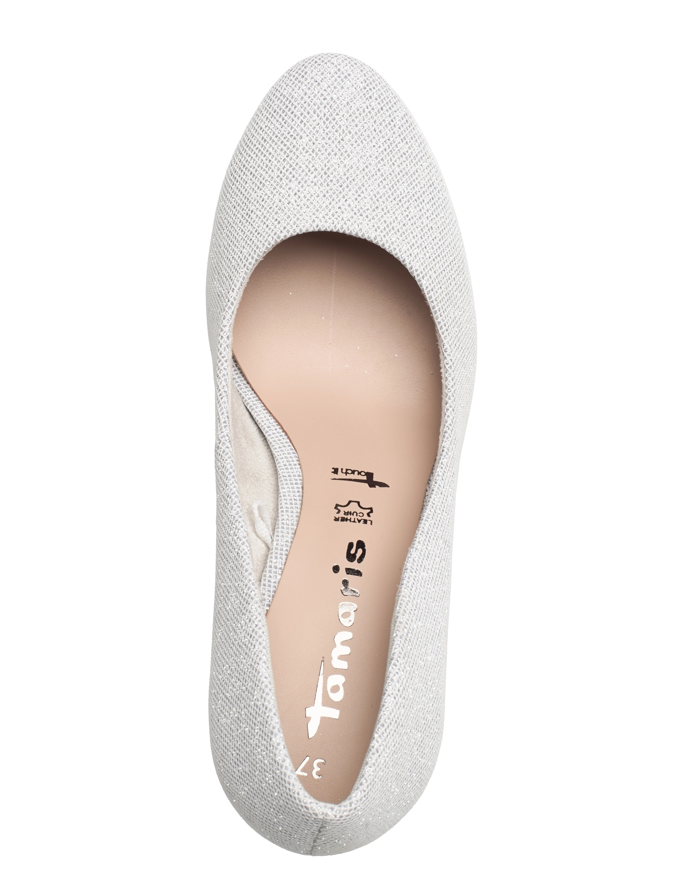 Tamaris - Woms Court Shoe - silver glam - 3