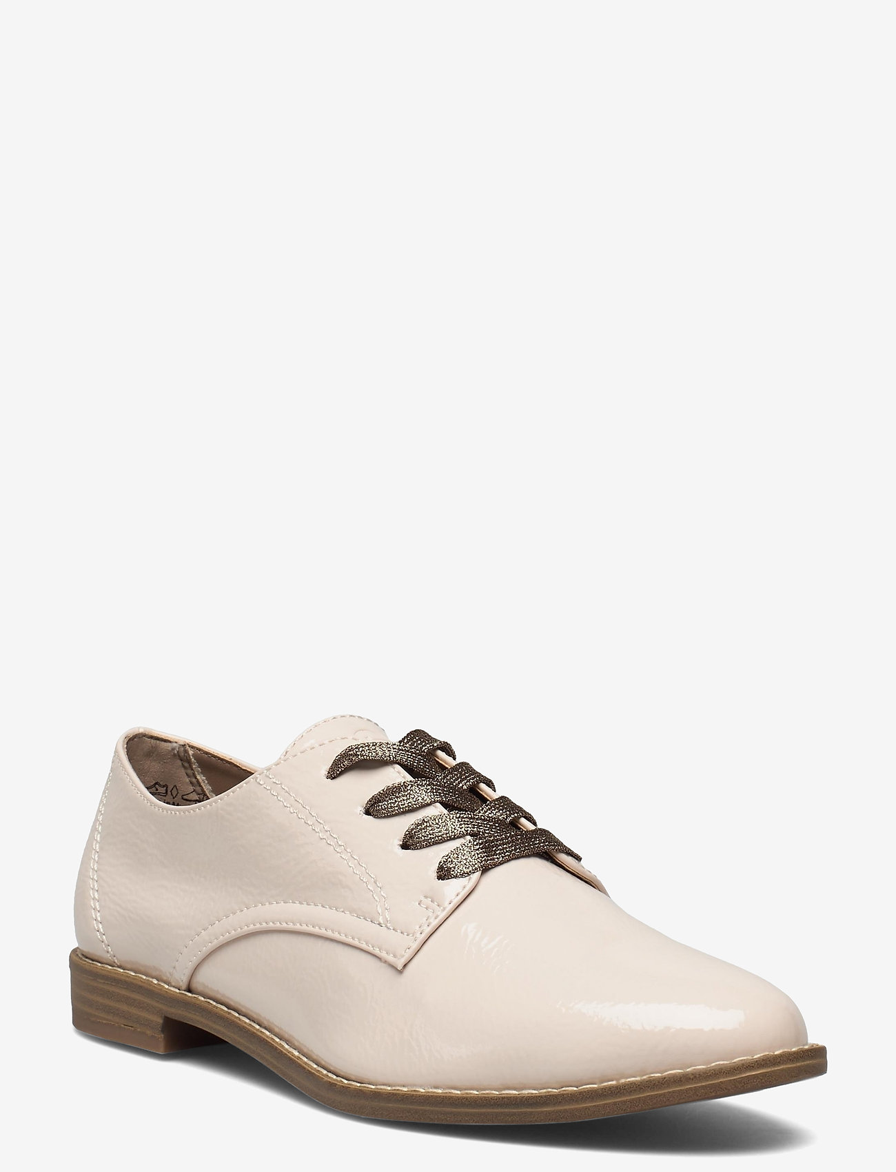 Tamaris - Woms Lace-up - cream patent - 0