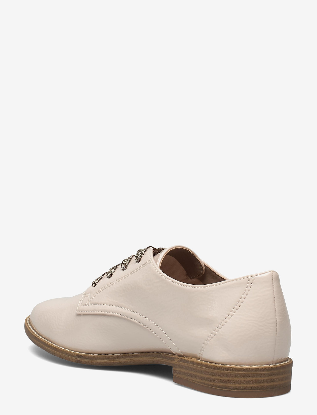 Tamaris - Woms Lace-up - cream patent - 2