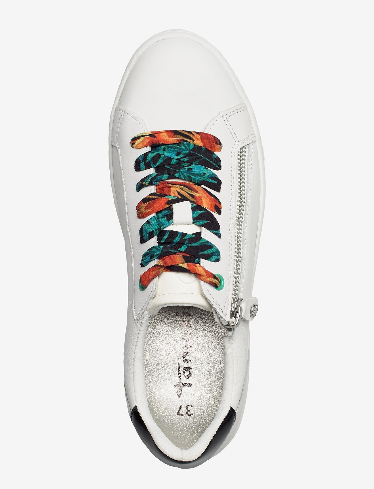 Tamaris - Woms Lace-up - white/black - 3