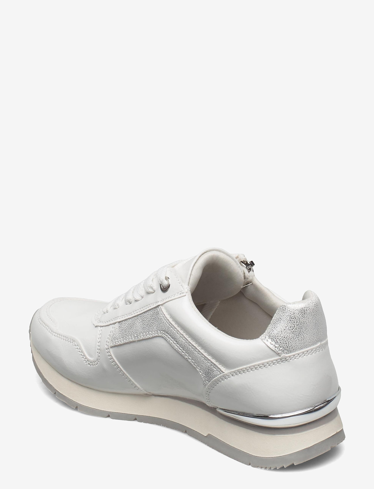 Tamaris - Woms Lace-up - white patent - 2