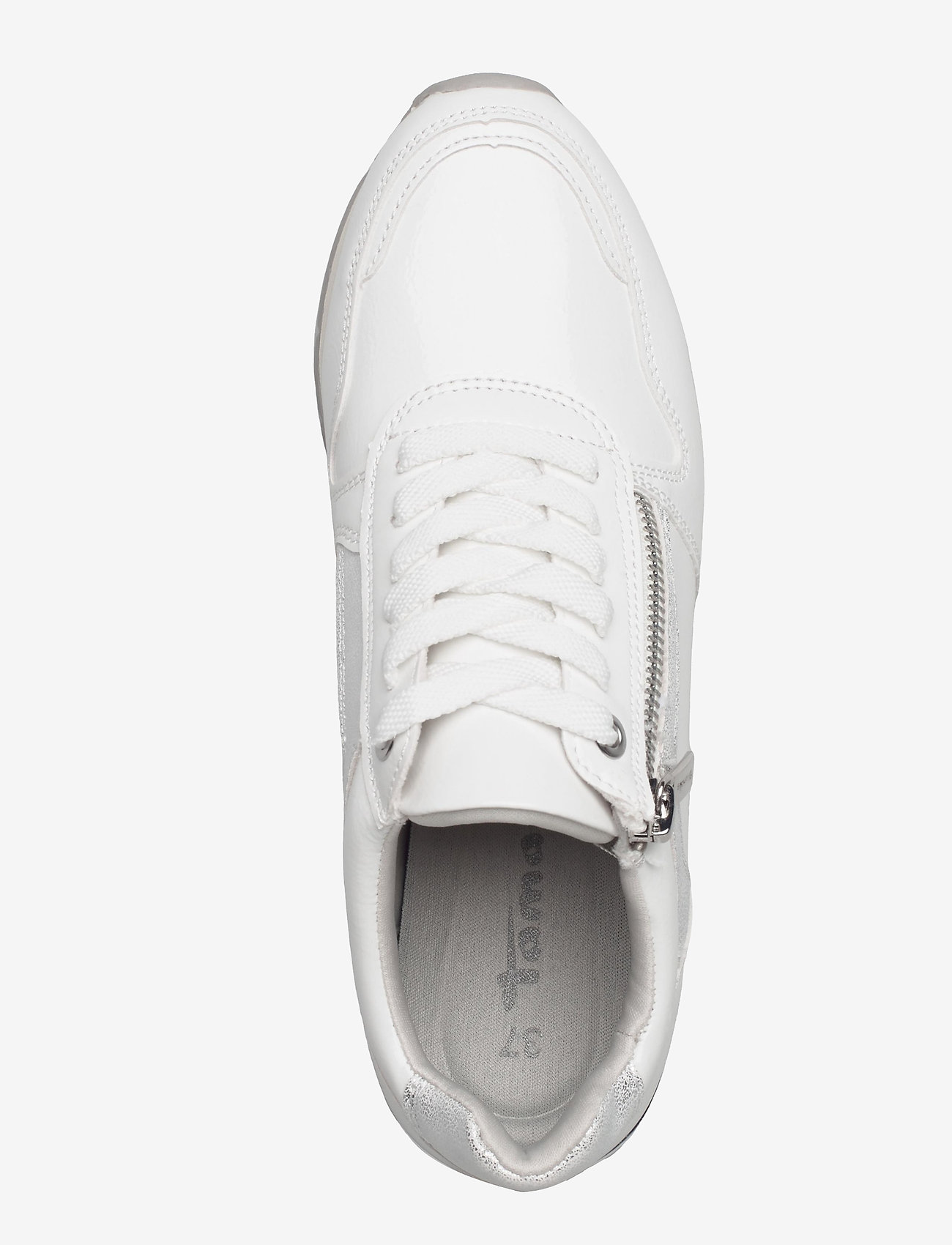 Tamaris - Woms Lace-up - white patent - 3