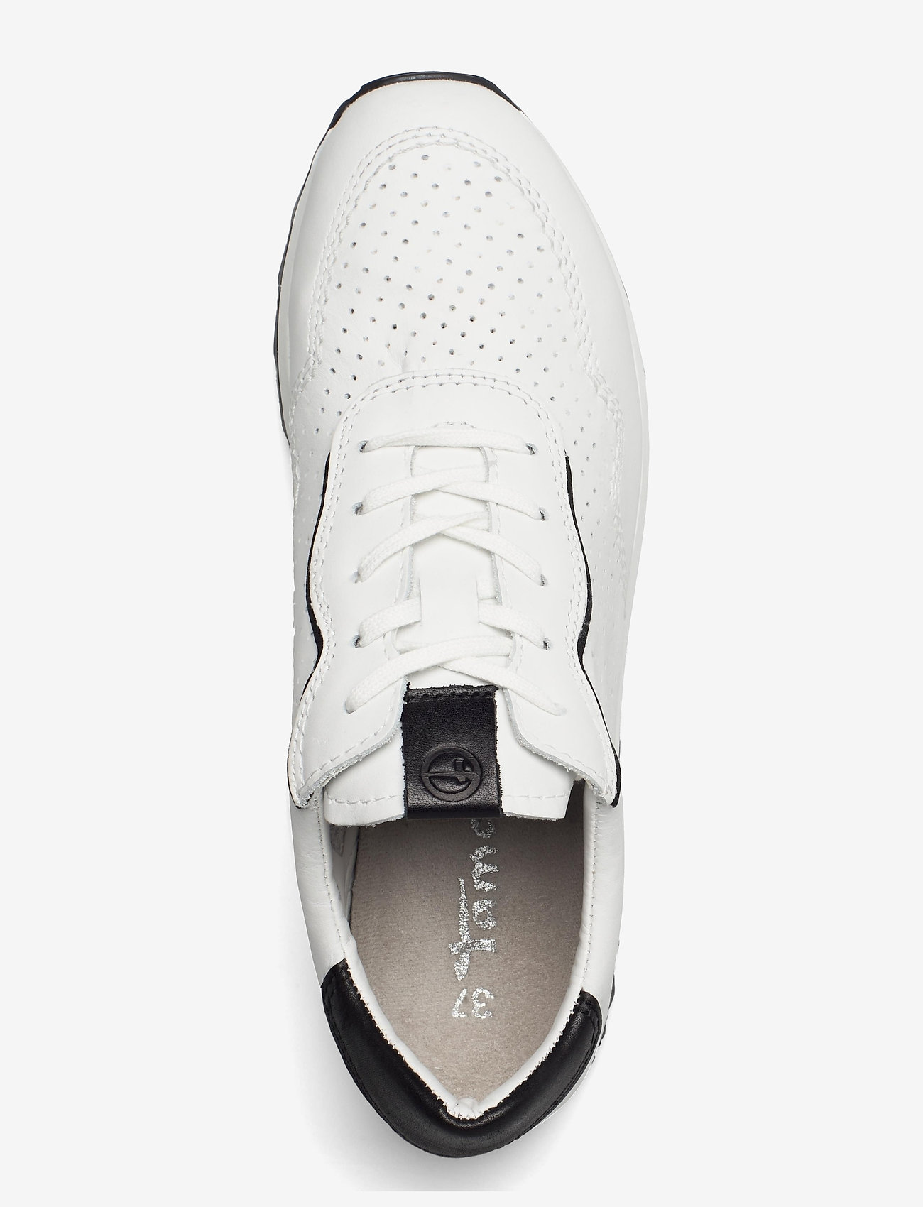 Tamaris - Woms Lace-up - white/black - 3
