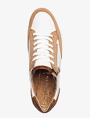 Tamaris - Woms Lace-up - lage sneakers - wht/almond com - 3