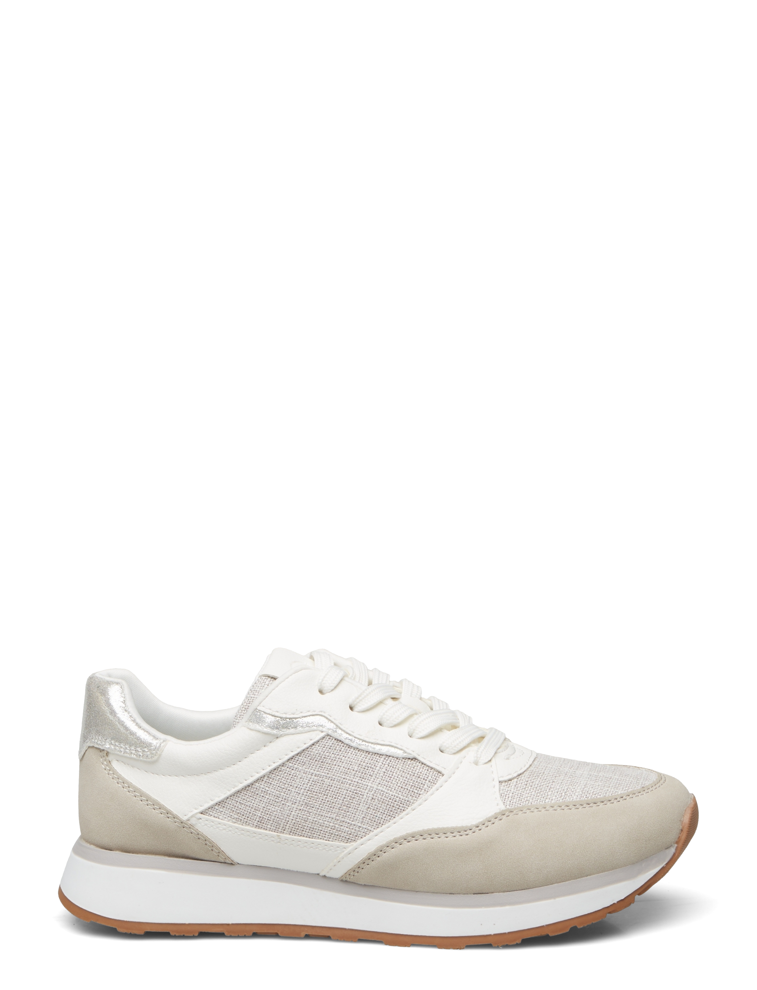Tamaris - Women Lace-up - lt.grey met.co - 1