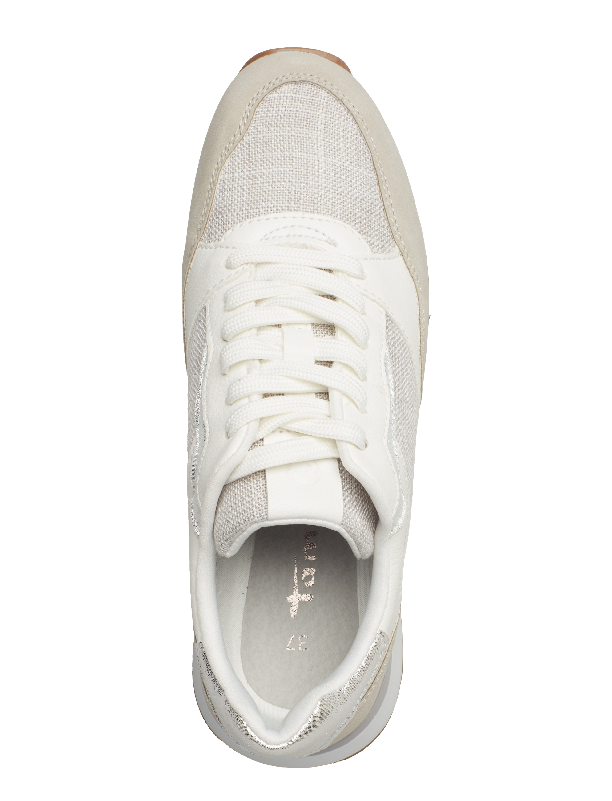 Tamaris - Women Lace-up - lt.grey met.co - 3