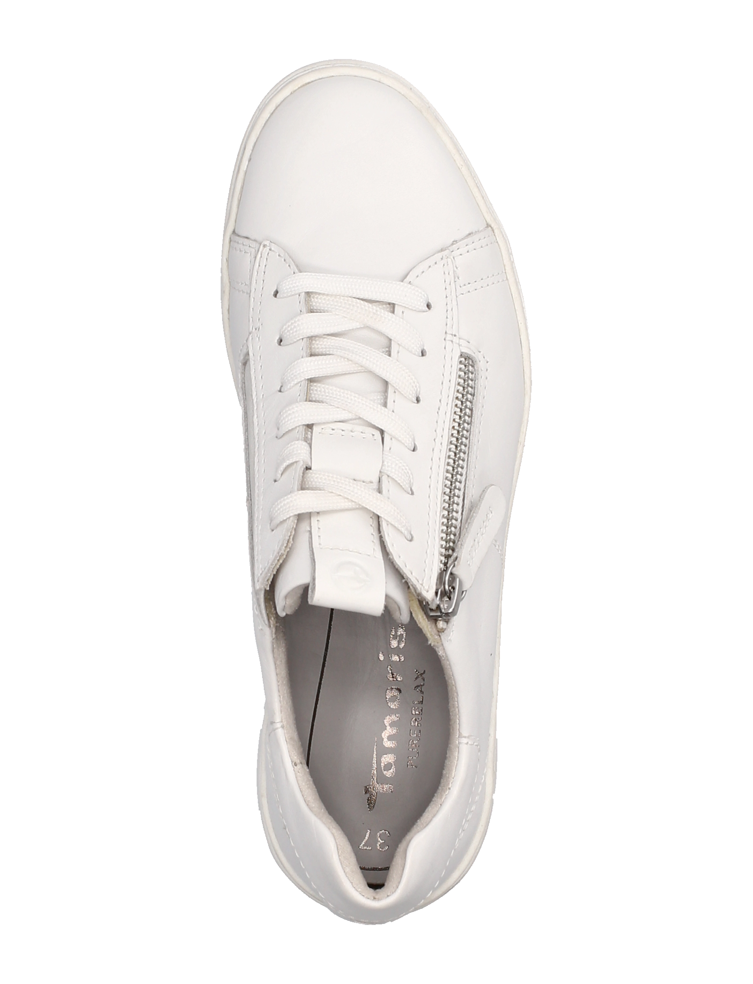 Tamaris - Woms Lace-up - white uni - 3