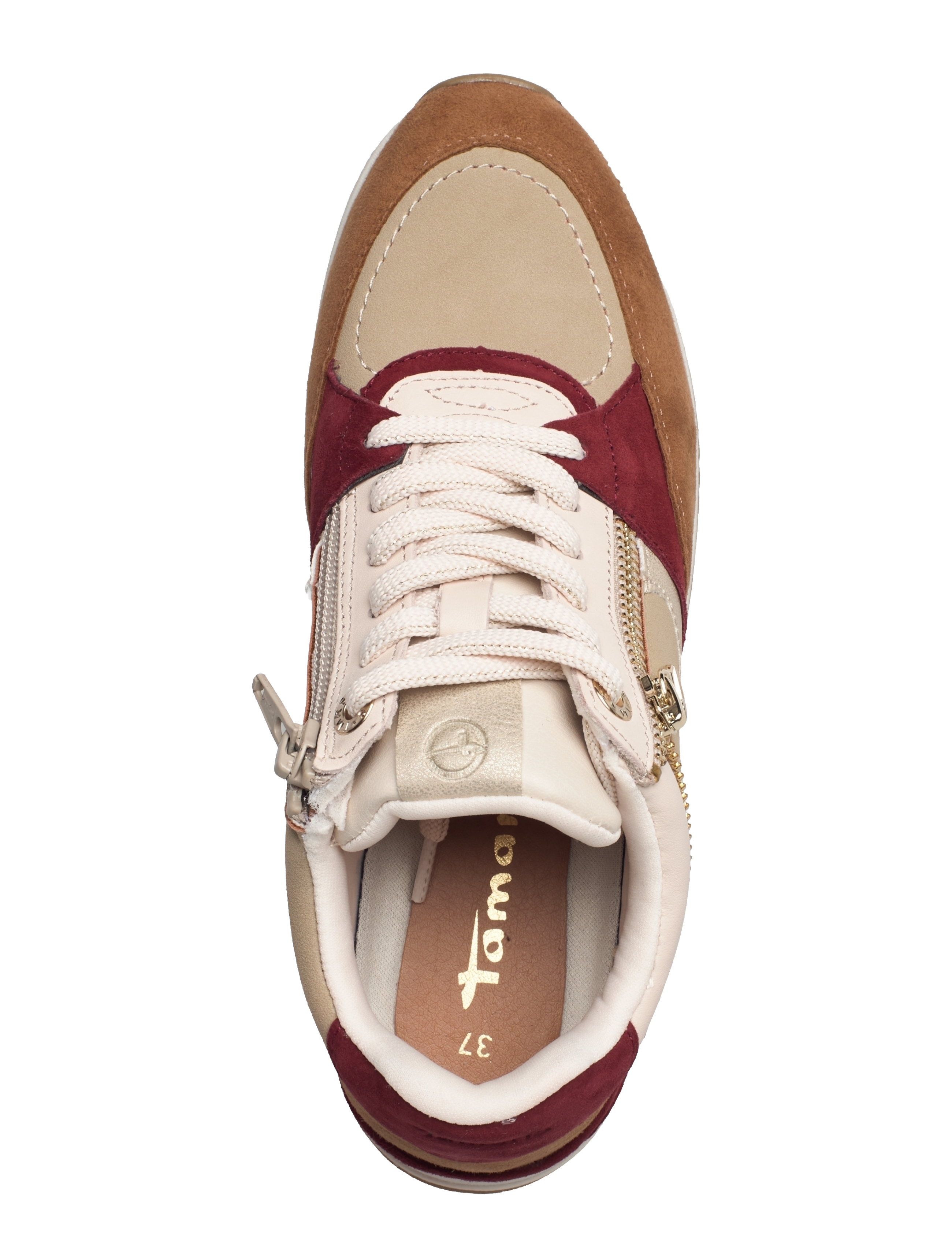 Tamaris - Women Lace-up - cognac comb - 3