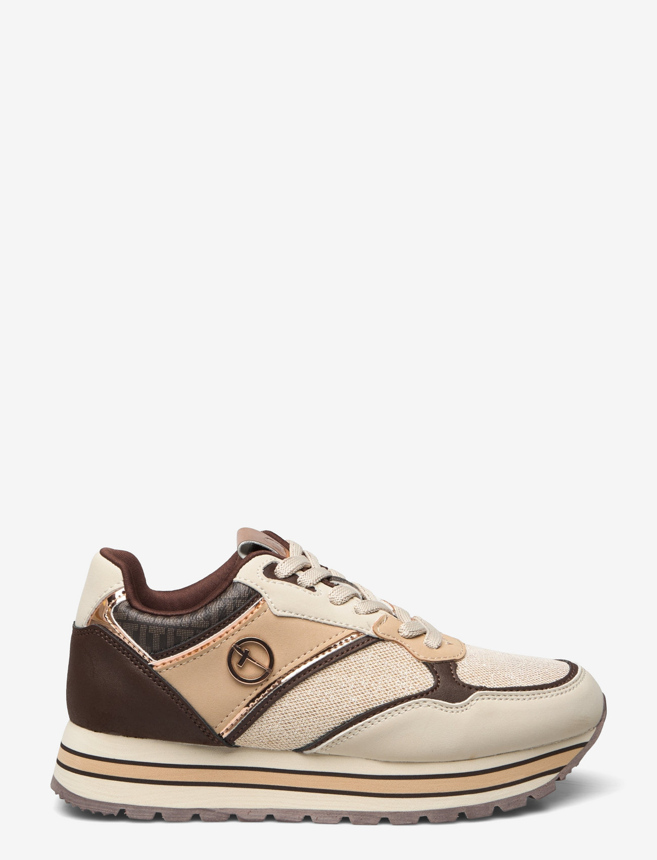 Tamaris - Woms Lace-up - chocolate comb - 1