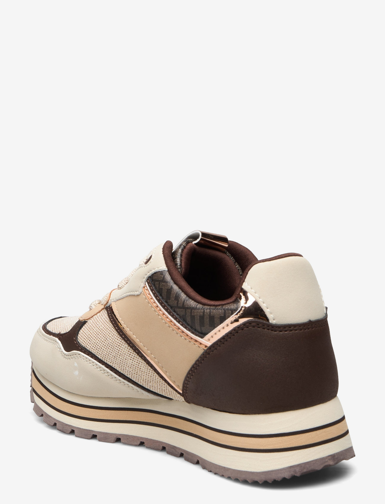 Tamaris - Woms Lace-up - chocolate comb - 2