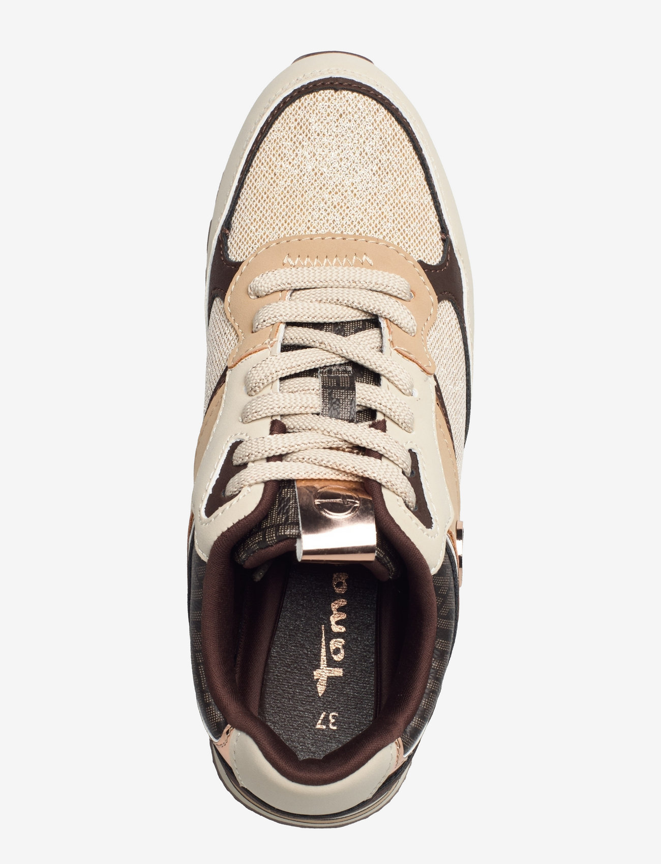 Tamaris - Woms Lace-up - chocolate comb - 3