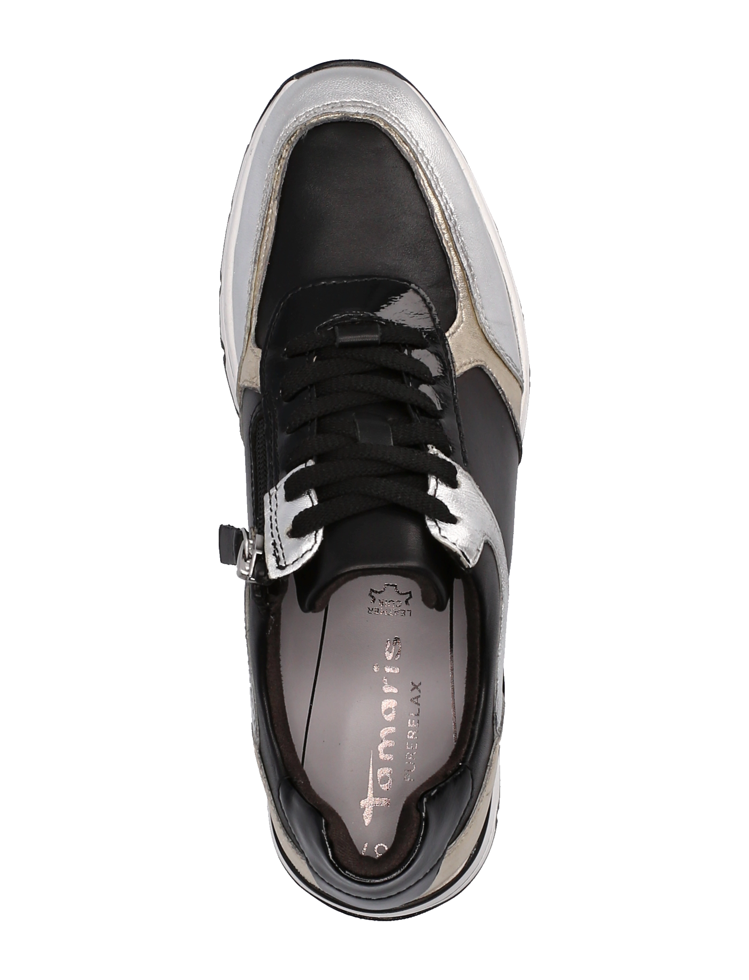 Tamaris - Woms Lace-up - black comb - 3