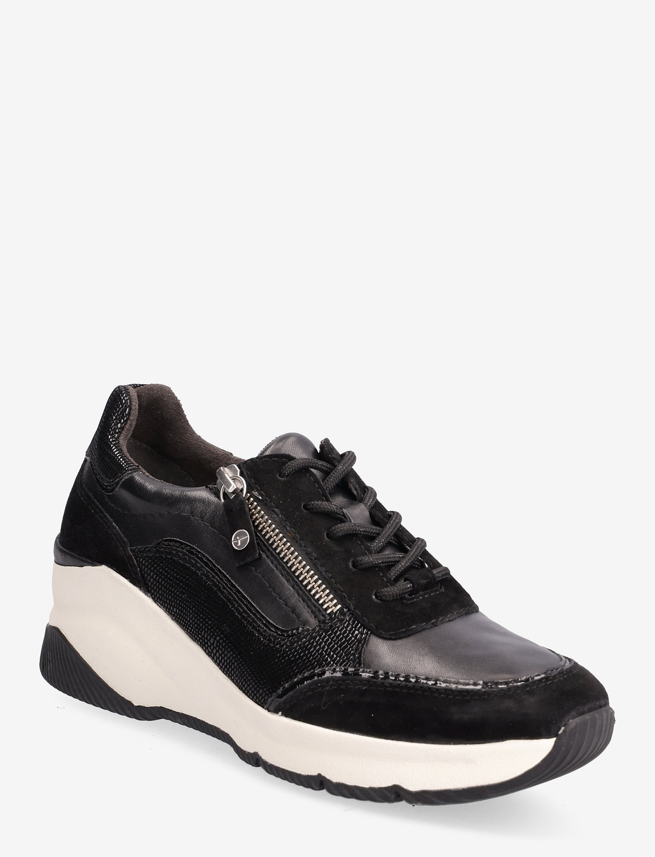 Tamaris - Woms Lace-up - blk/blk struct - 0