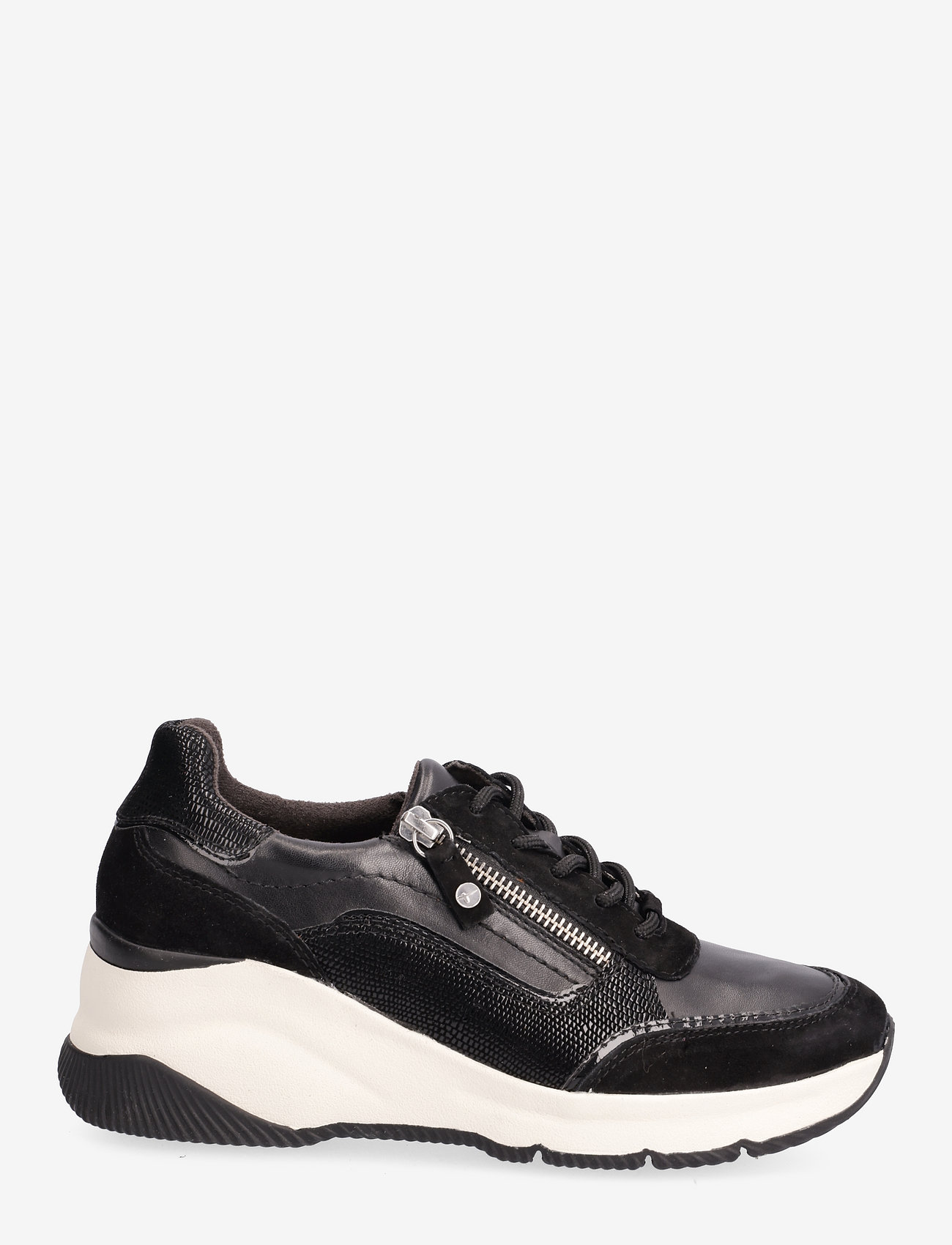 Tamaris - Woms Lace-up - blk/blk struct - 1