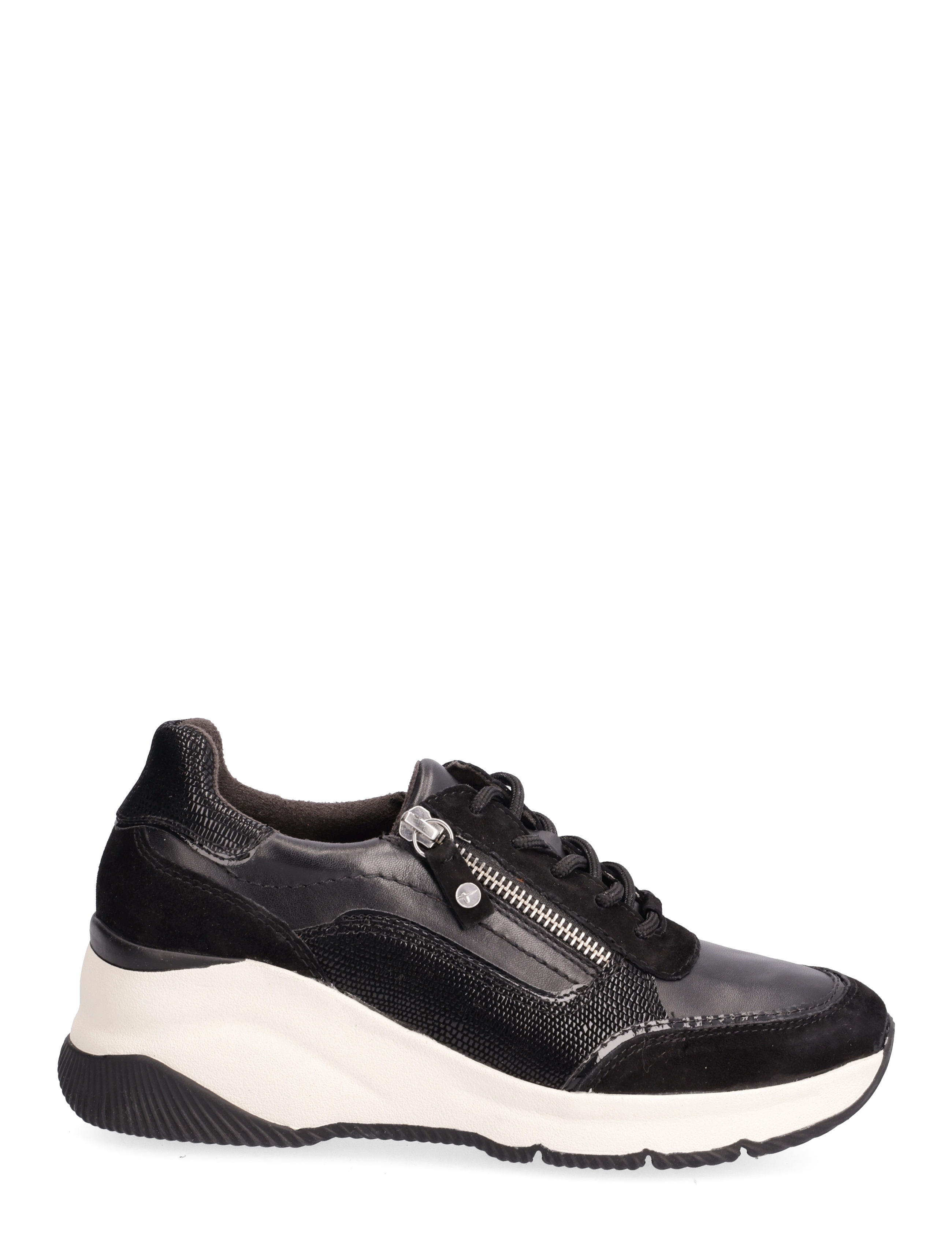 Tamaris - Woms Lace-up - blk/blk struct - 1