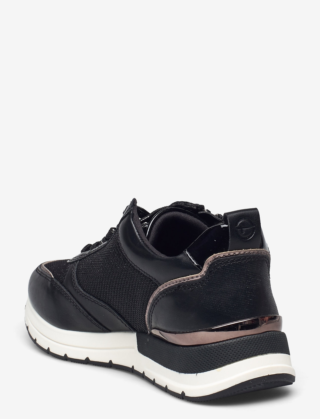Tamaris - Woms Lace-up - black comb - 2