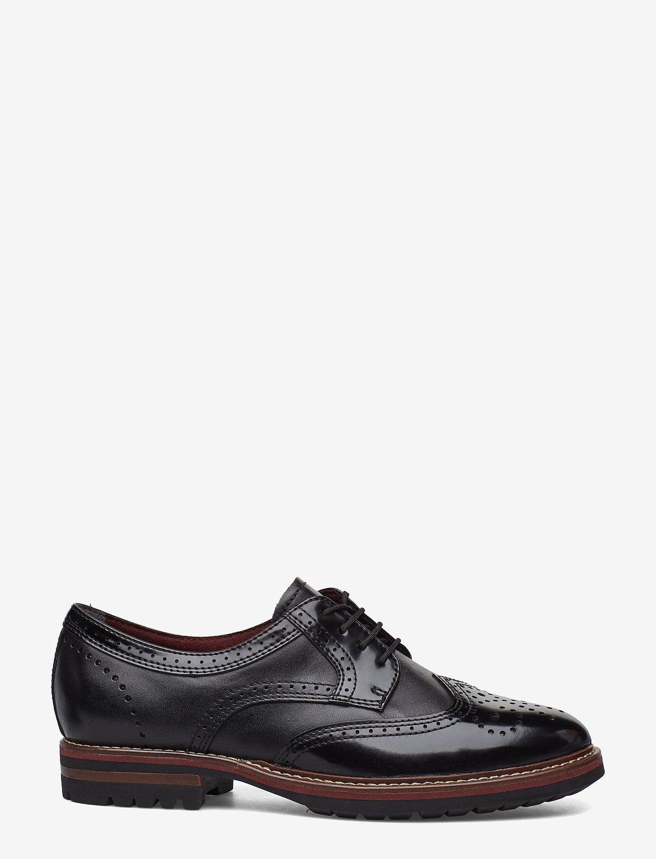 Tamaris - Woms Lace-up - black comb - 1