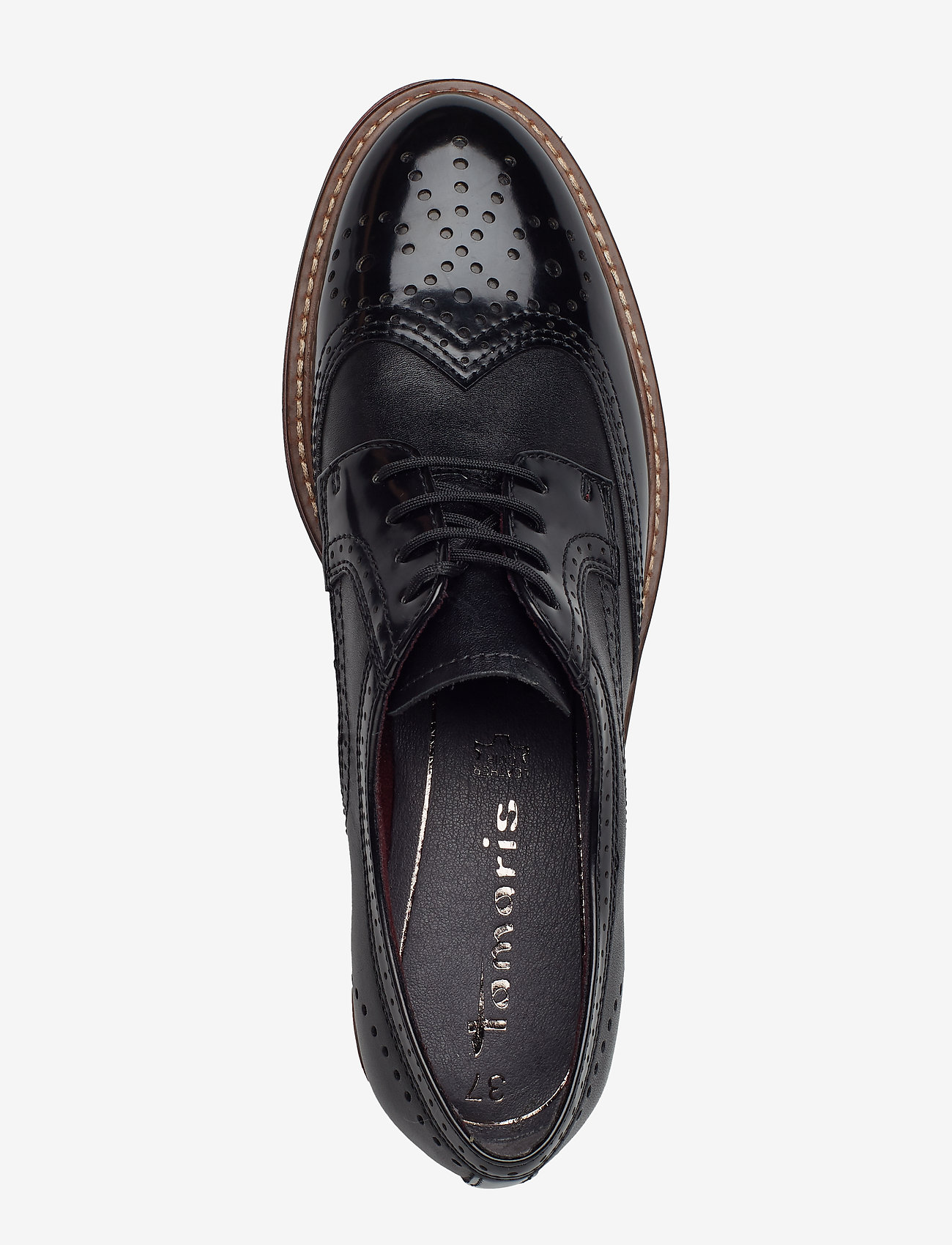 Tamaris - Woms Lace-up - black comb - 3