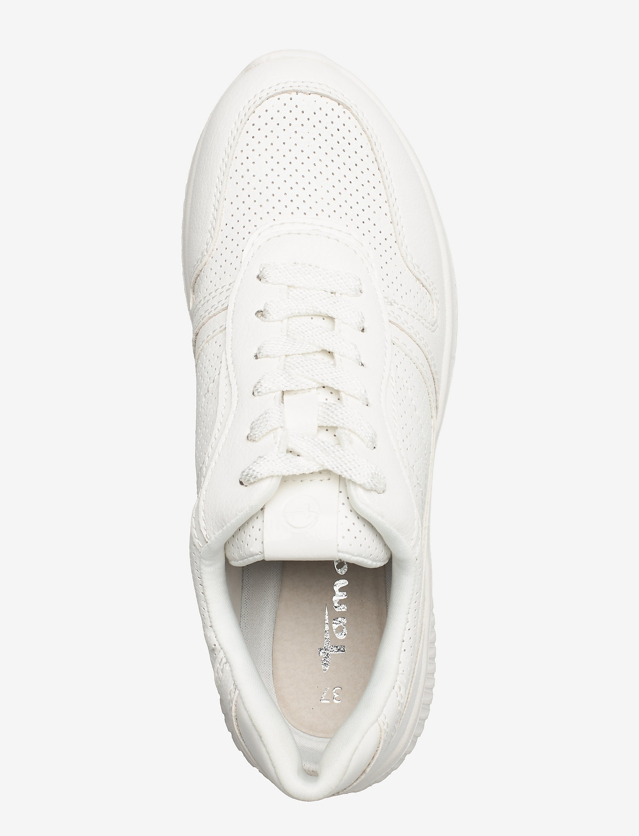 Tamaris - Woms Lace-up - white punch - 3